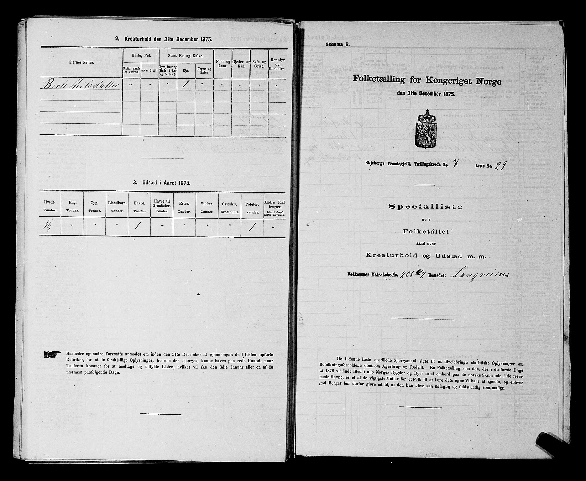 RA, 1875 census for 0115P Skjeberg, 1875, p. 1321