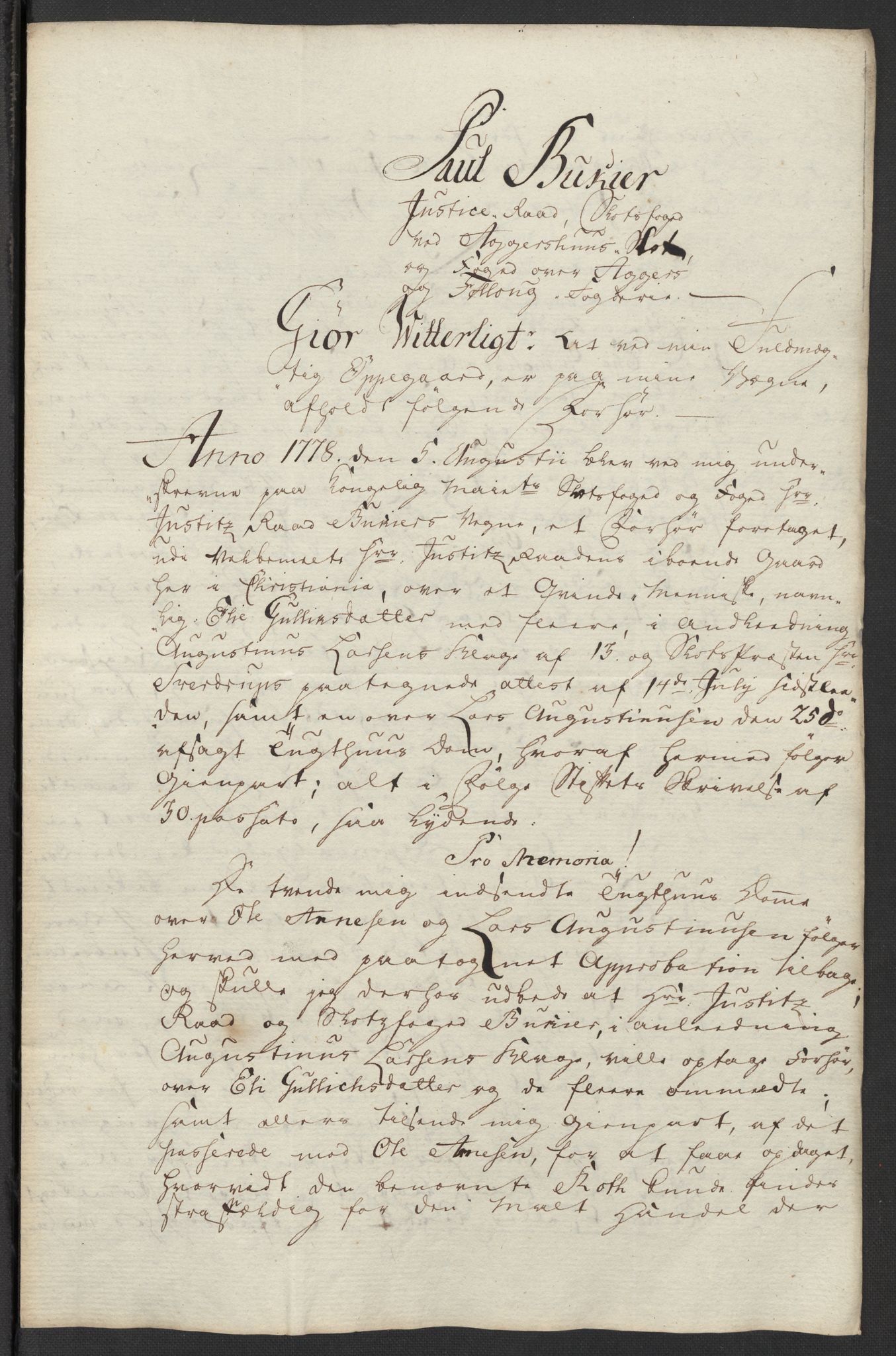 Kristiania stiftamt, SAO/A-10386/G/Gm/L0012: Domsakter og forhør, 1777-1783, p. 53