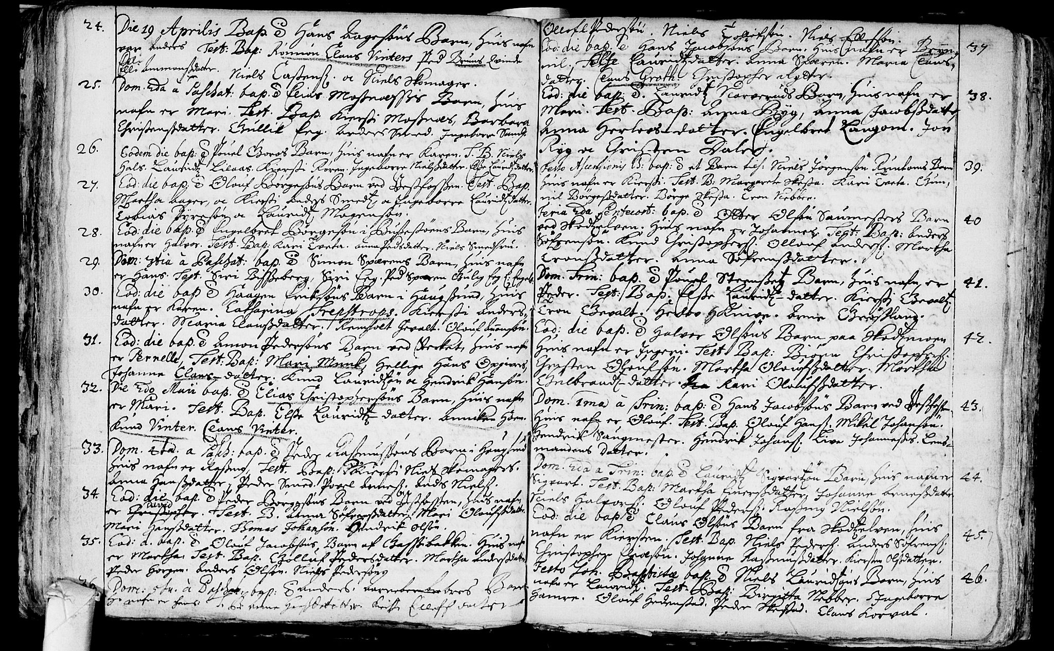 Eiker kirkebøker, AV/SAKO-A-4/F/Fa/L0001: Parish register (official) no. I 1 /1, 1683-1704