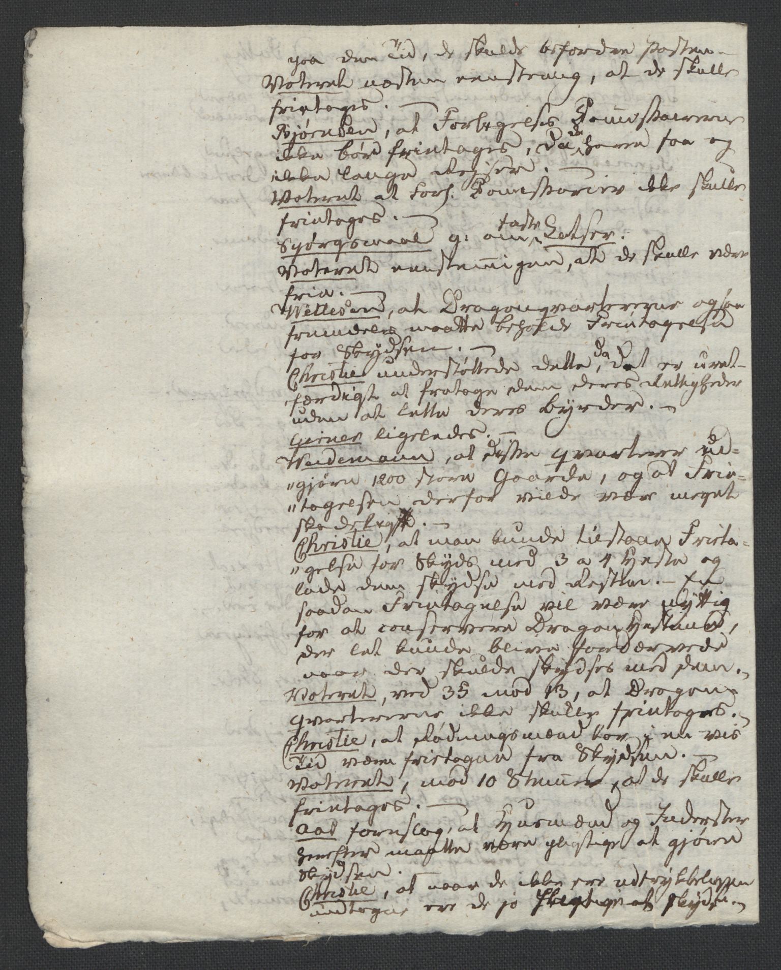 Christie, Wilhelm Frimann Koren, AV/RA-PA-0014/F/L0005: Christies dokumenter fra Stortinget, 1815-1816, p. 748