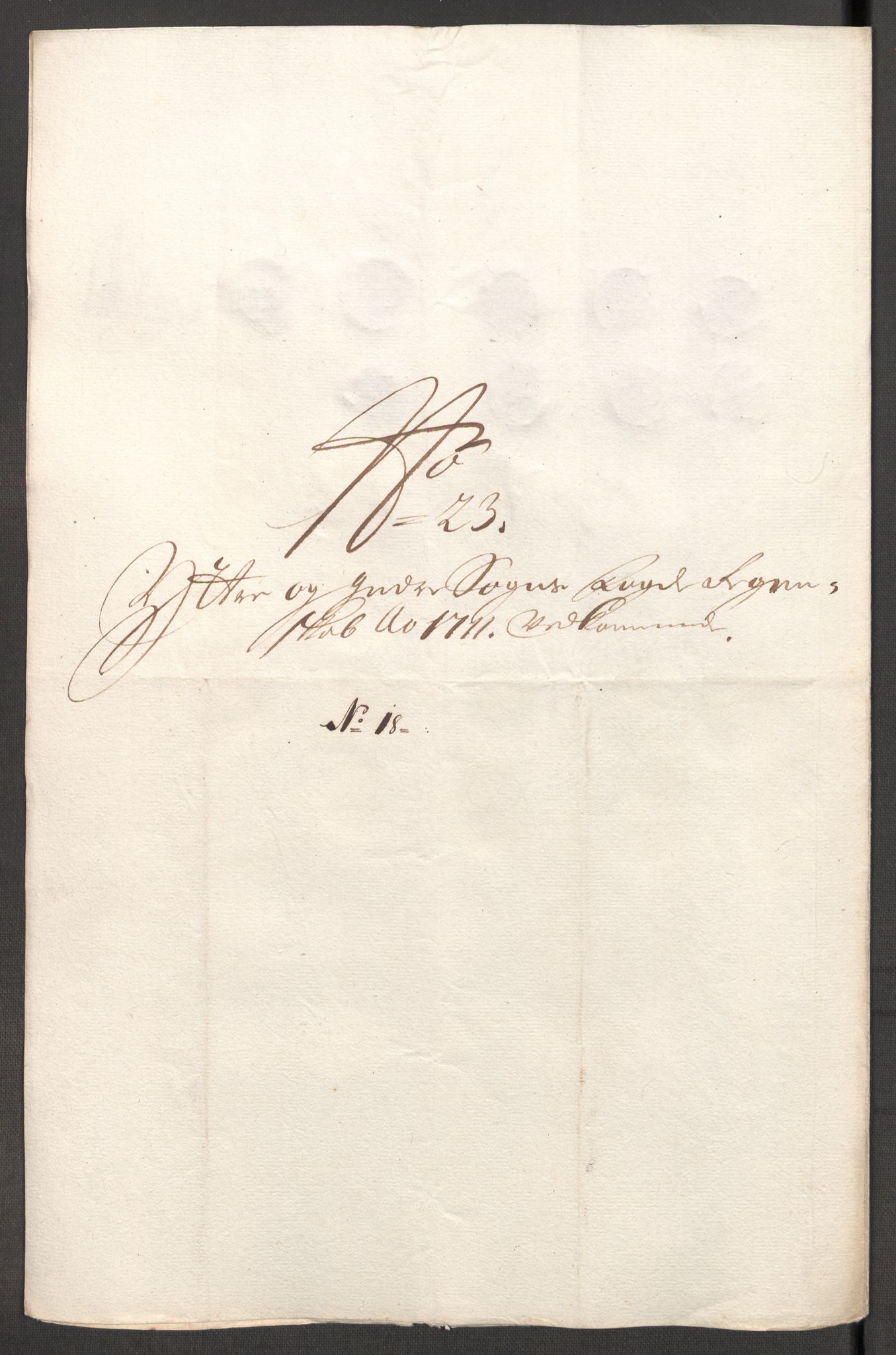 Rentekammeret inntil 1814, Reviderte regnskaper, Fogderegnskap, AV/RA-EA-4092/R52/L3317: Fogderegnskap Sogn, 1711, p. 190