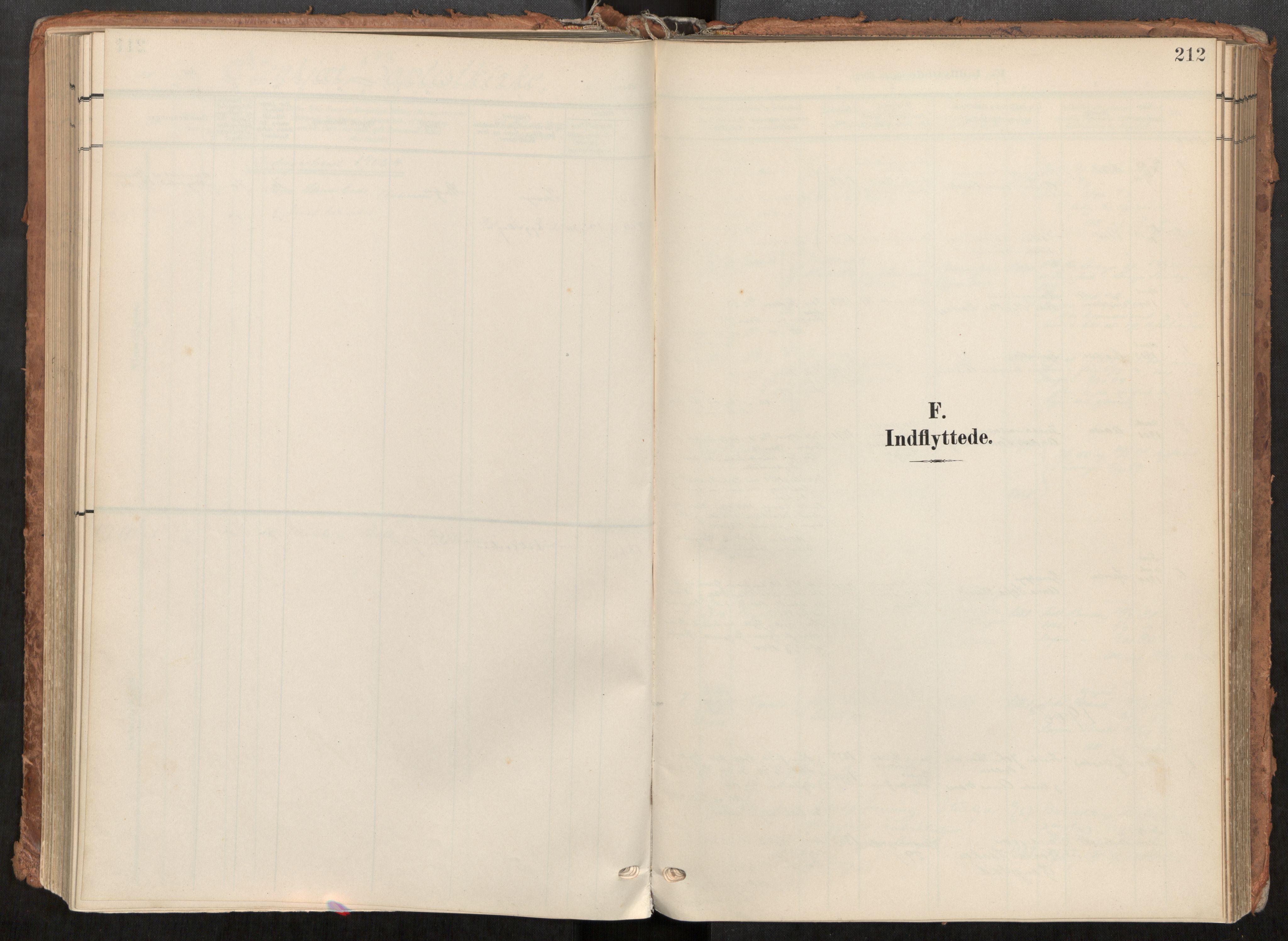 Steinkjer sokneprestkontor, SAT/A-1541/01/H/Ha/Haa/L0001: Parish register (official) no. 1, 1904-1912, p. 212