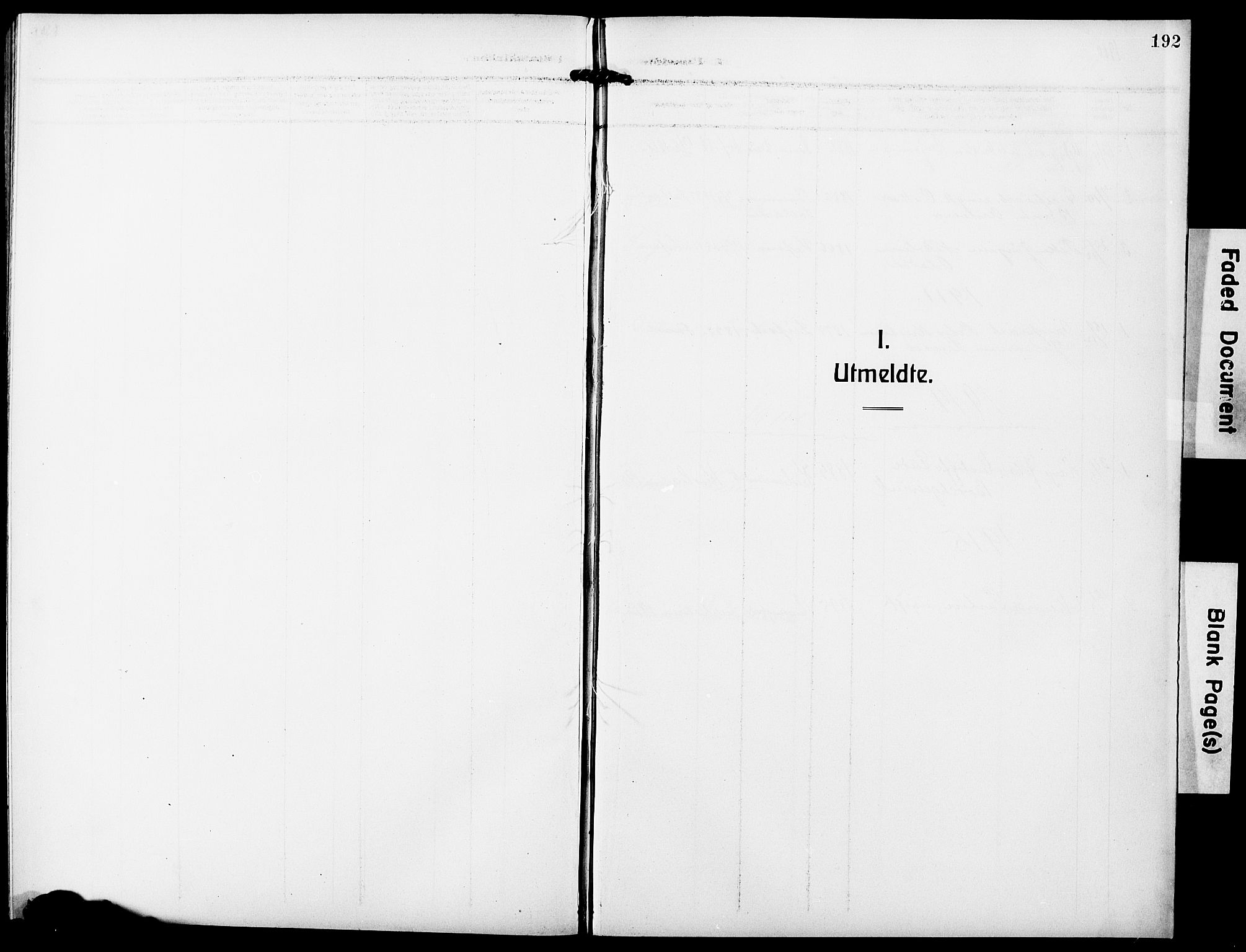 Ministerialprotokoller, klokkerbøker og fødselsregistre - Nordland, SAT/A-1459/850/L0710: Parish register (official) no. 850A02, 1910-1920, p. 192