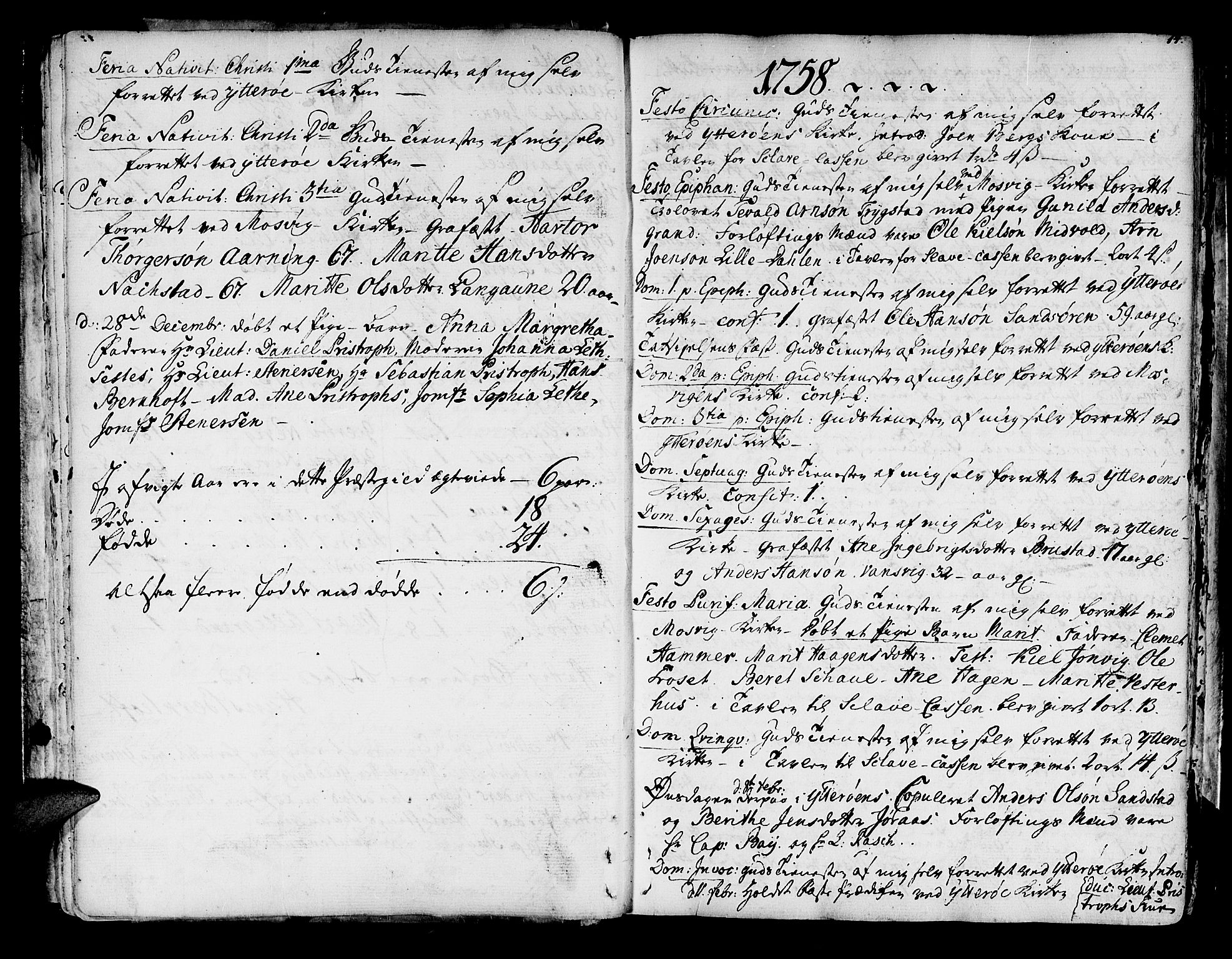 Ministerialprotokoller, klokkerbøker og fødselsregistre - Nord-Trøndelag, SAT/A-1458/722/L0216: Parish register (official) no. 722A03, 1756-1816, p. 14