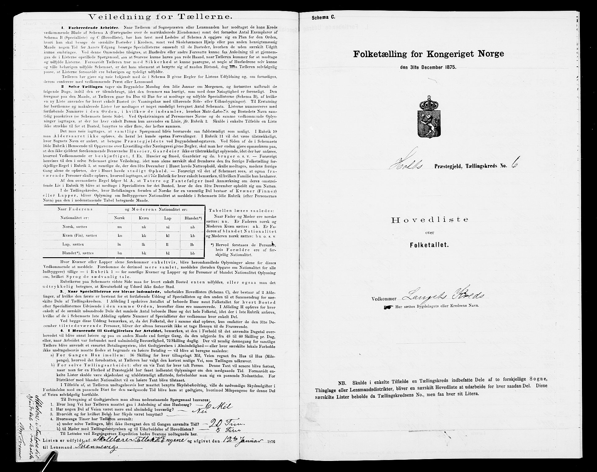 SAK, 1875 census for 0914L Holt/Holt, 1875, p. 29