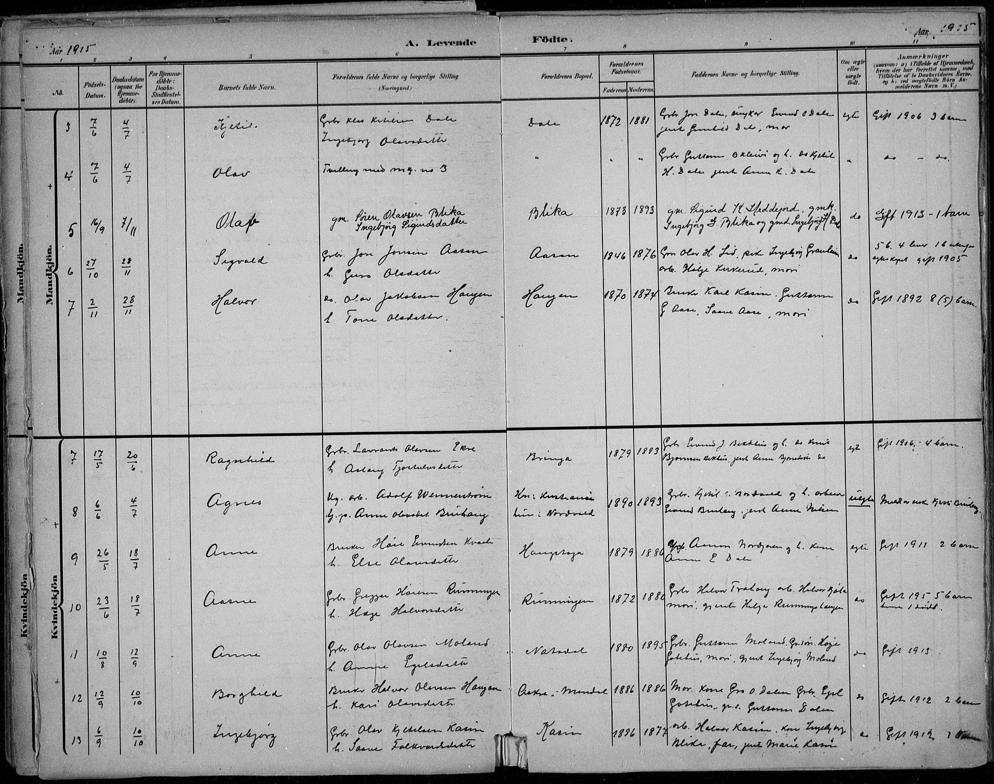 Seljord kirkebøker, SAKO/A-20/F/Fb/L0002: Parish register (official) no. II 2, 1887-1917