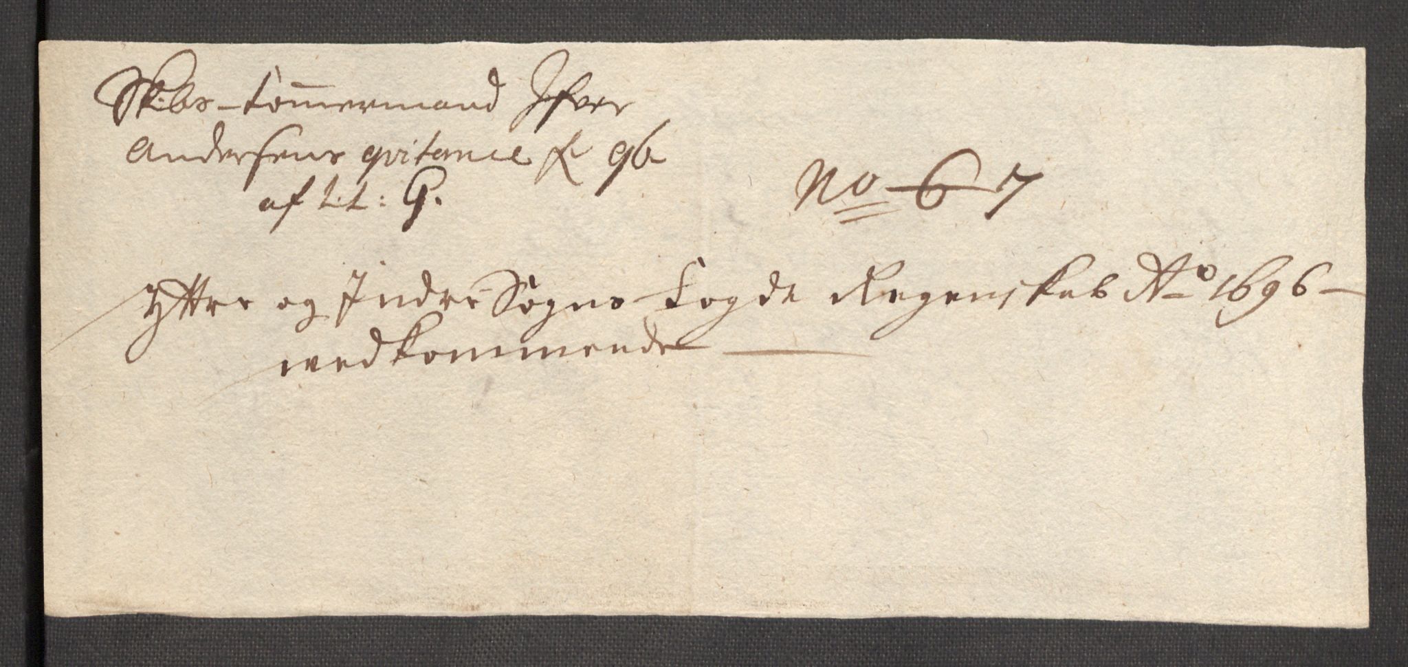 Rentekammeret inntil 1814, Reviderte regnskaper, Fogderegnskap, RA/EA-4092/R52/L3309: Fogderegnskap Sogn, 1696-1697, p. 210
