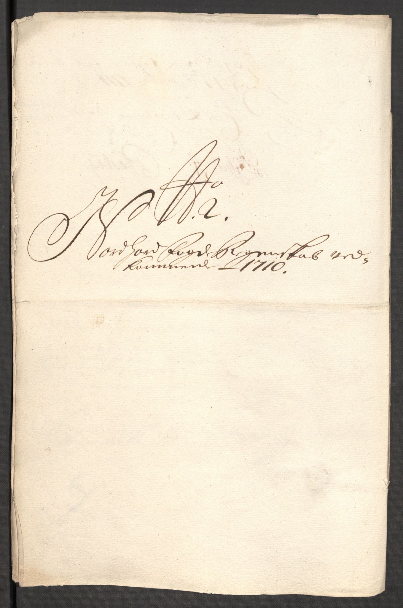 Rentekammeret inntil 1814, Reviderte regnskaper, Fogderegnskap, AV/RA-EA-4092/R51/L3191: Fogderegnskap Nordhordland og Voss, 1710, p. 52