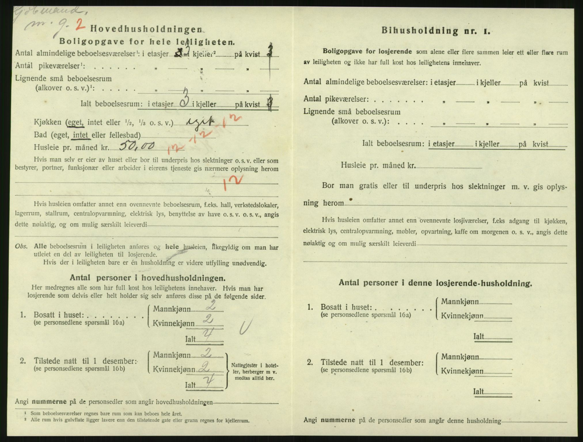 SAT, 1920 census for Molde, 1920, p. 1300