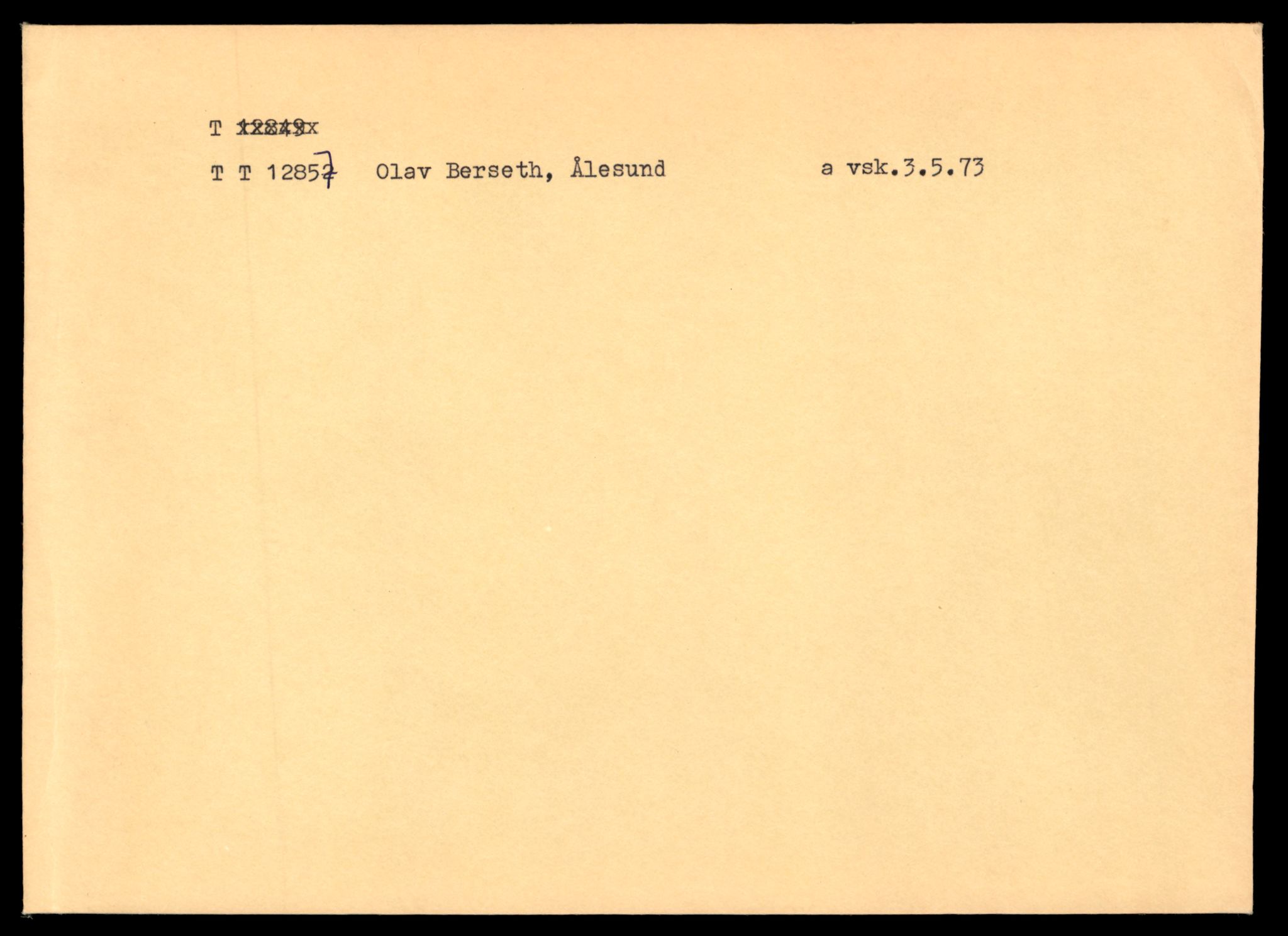 Møre og Romsdal vegkontor - Ålesund trafikkstasjon, AV/SAT-A-4099/F/Fe/L0036: Registreringskort for kjøretøy T 12831 - T 13030, 1927-1998, p. 515