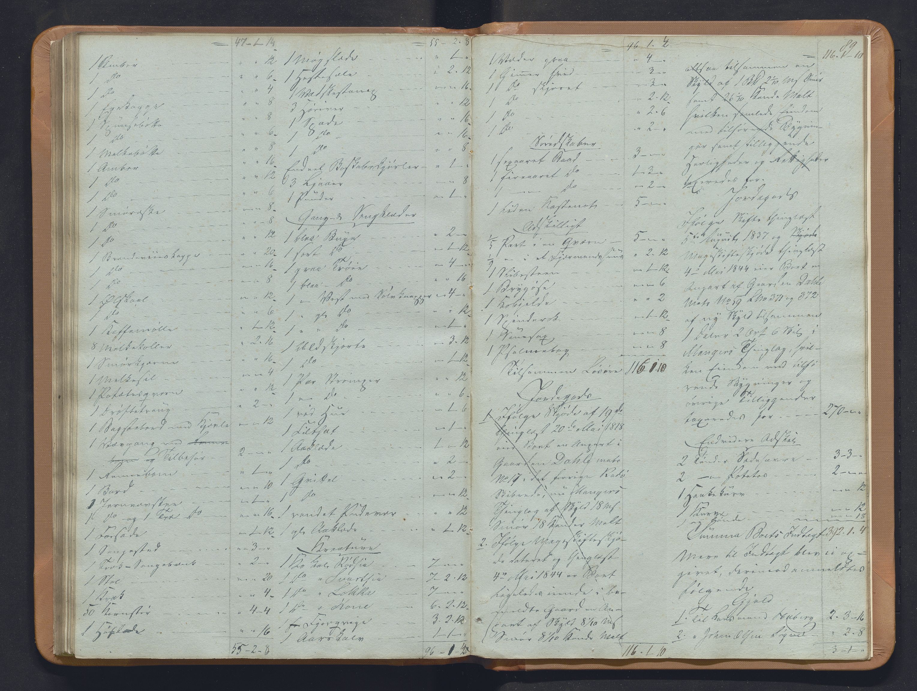 Nordhordland sorenskrivar, SAB/A-2901/1/H/Hb/L0018: Registreringsprotokollar, 1853-1856, p. 89