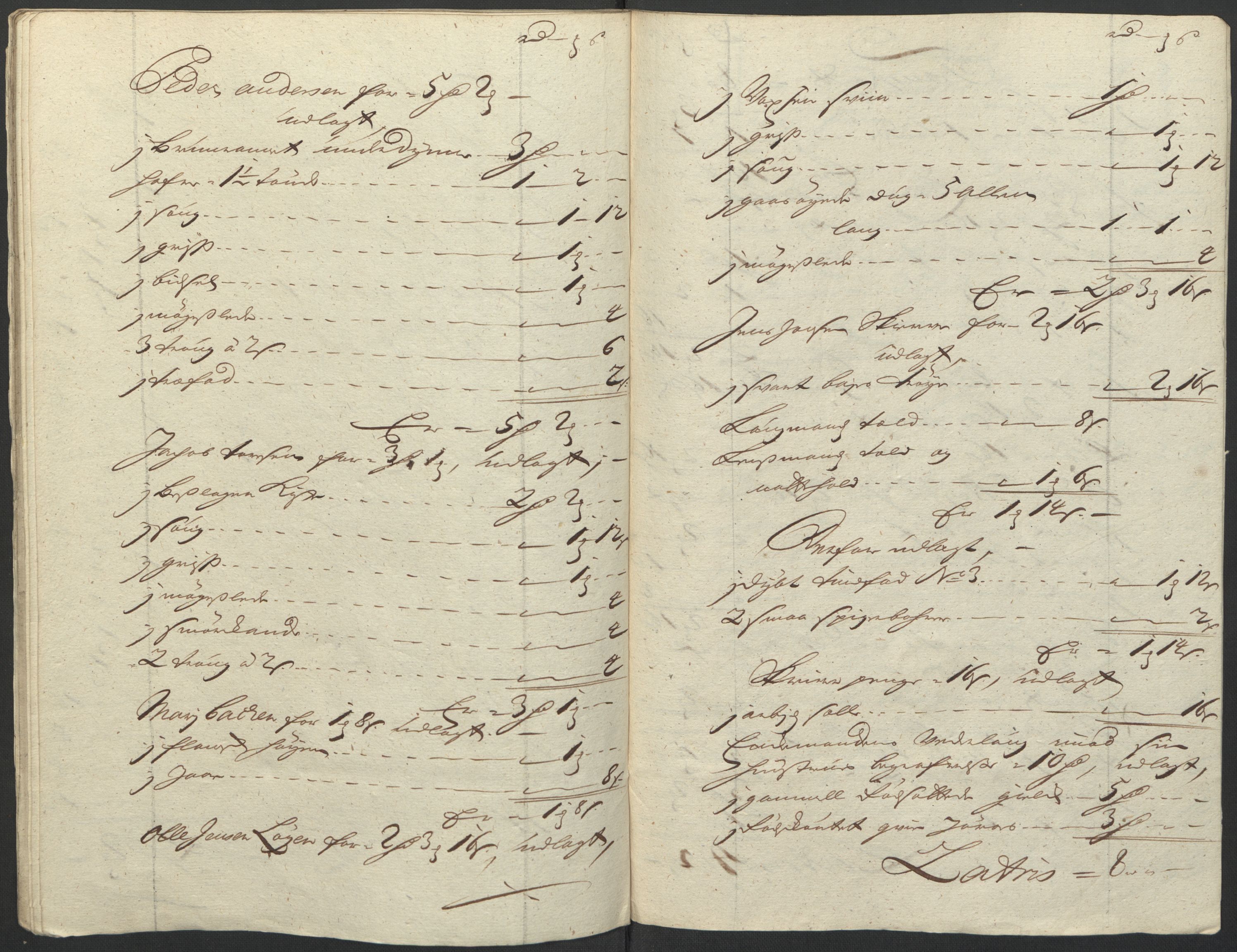 Forsvaret, Generalauditøren, AV/RA-RAFA-1772/F/Fj/Fjb/L0004: Skifter nr. 160 - 194 (1723, 1724), 1723-1724, p. 89