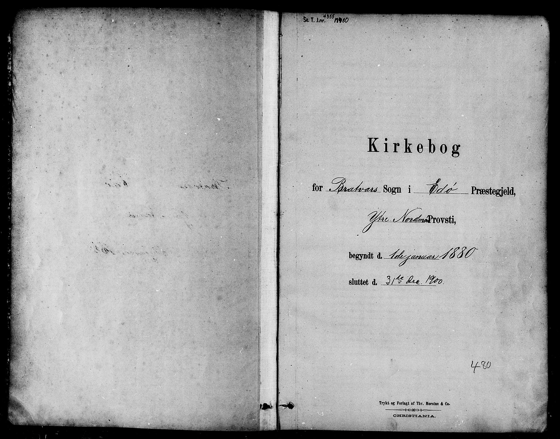 Ministerialprotokoller, klokkerbøker og fødselsregistre - Møre og Romsdal, SAT/A-1454/582/L0947: Parish register (official) no. 582A01, 1880-1900