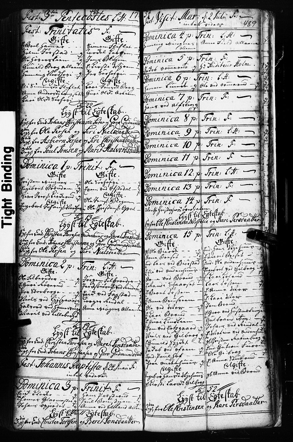 Fåberg prestekontor, SAH/PREST-086/H/Ha/Hab/L0002: Parish register (copy) no. 2, 1741-1756, p. 488-489