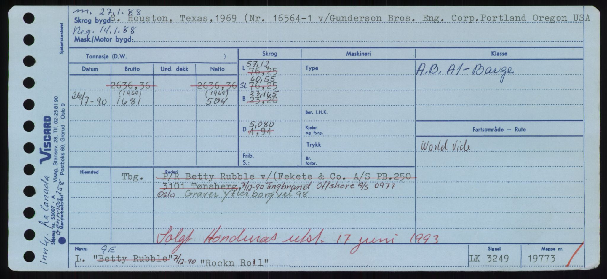 Sjøfartsdirektoratet med forløpere, Skipsmålingen, AV/RA-S-1627/H/Hd/L0031: Fartøy, Rju-Sam, p. 35