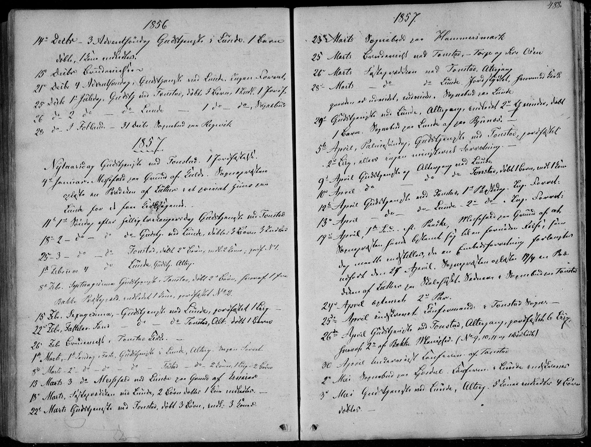 Sirdal sokneprestkontor, SAK/1111-0036/F/Fa/Fab/L0002: Parish register (official) no. A 2, 1855-1874, p. 488