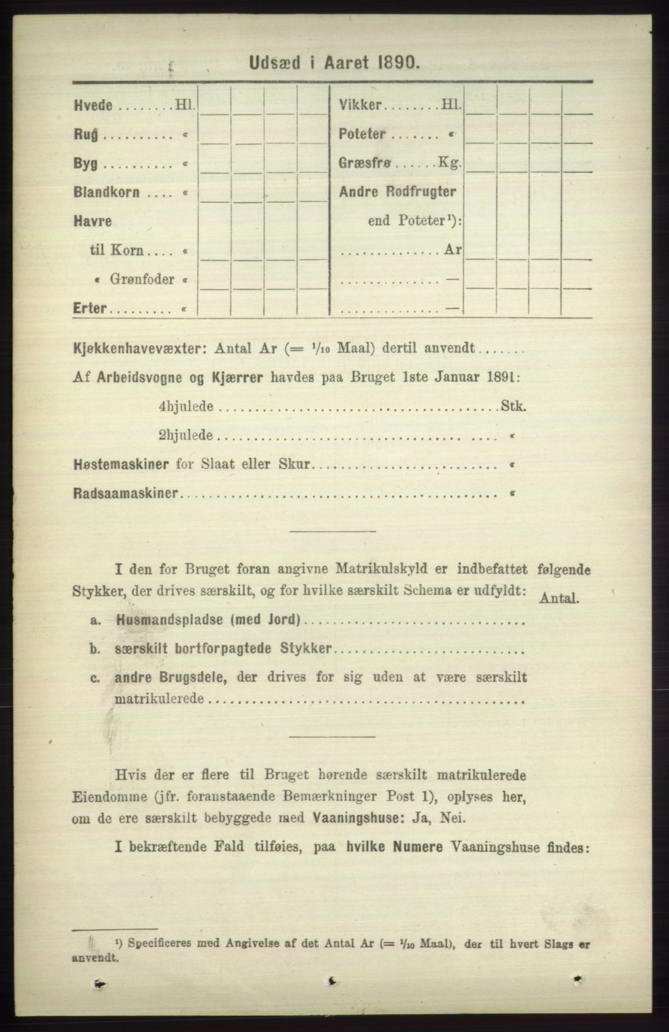 RA, 1891 census for 1251 Bruvik, 1891, p. 4632