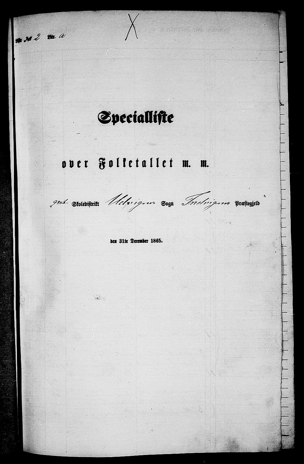RA, 1865 census for Innvik, 1865, p. 29