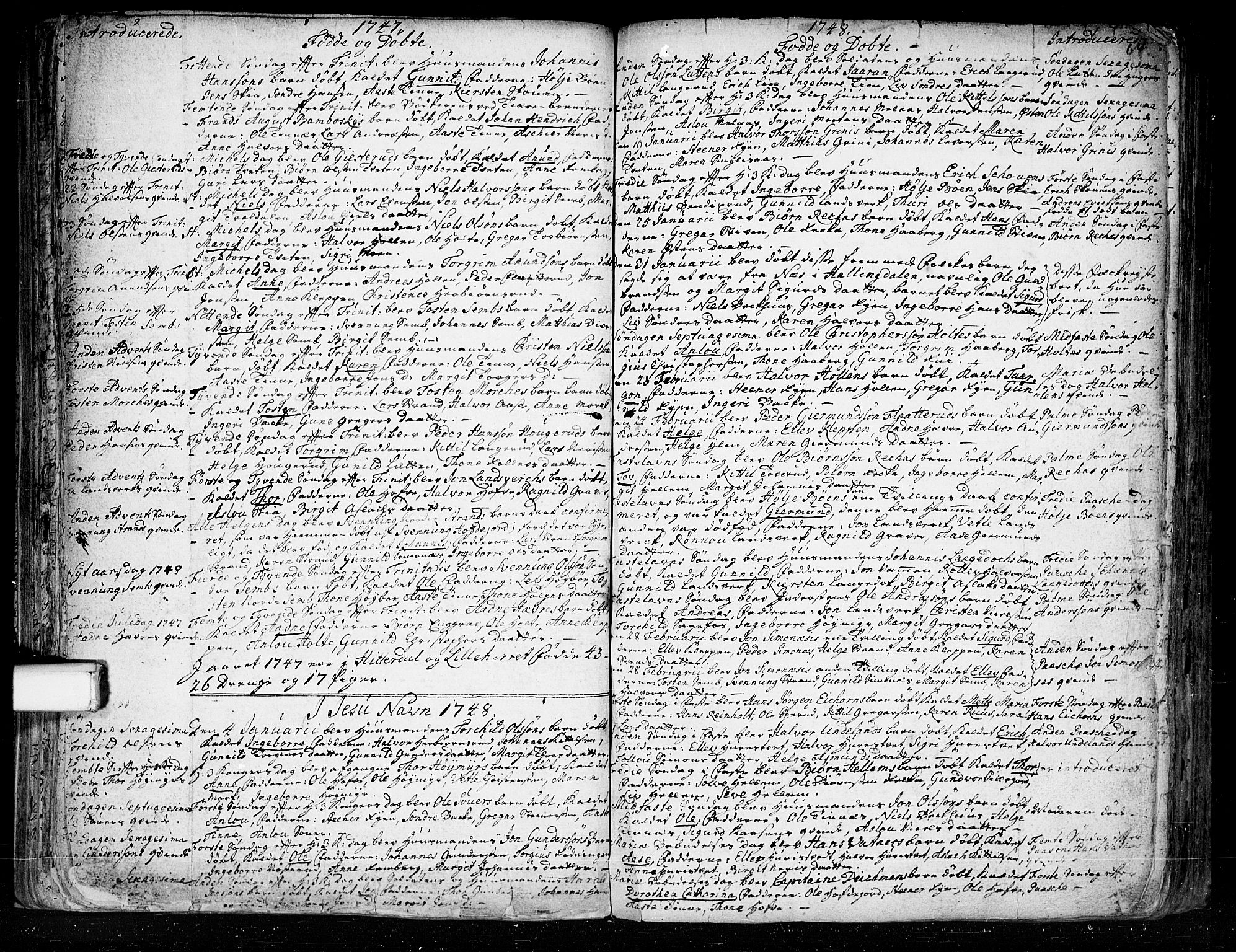 Heddal kirkebøker, SAKO/A-268/F/Fa/L0003: Parish register (official) no. I 3, 1723-1783, p. 64