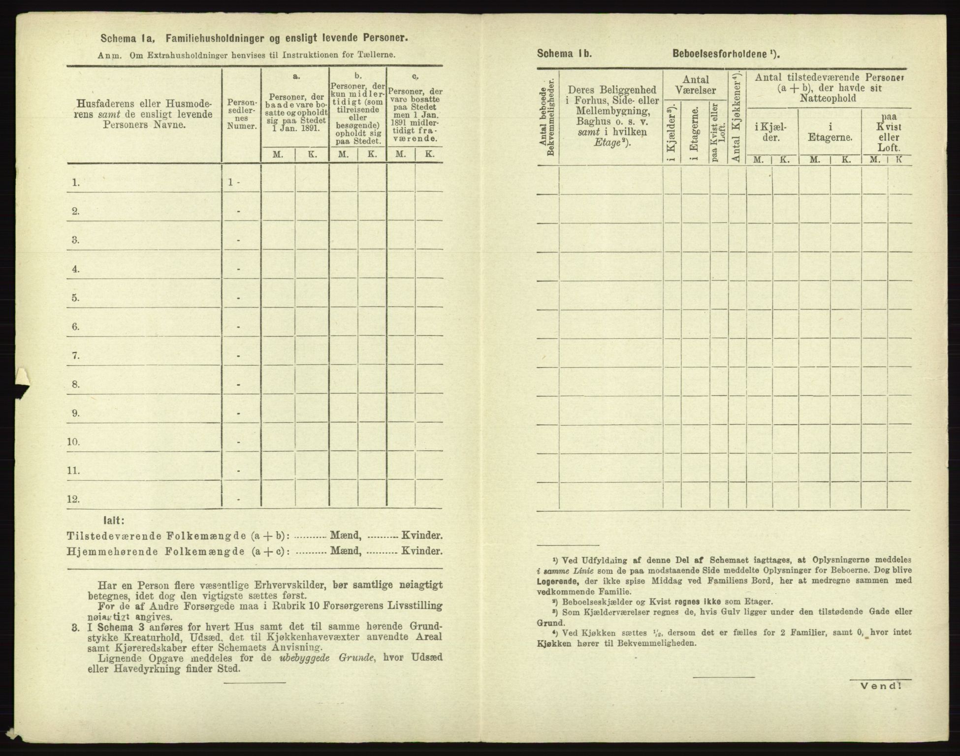 RA, 1891 census for 0101 Fredrikshald, 1891, p. 1603