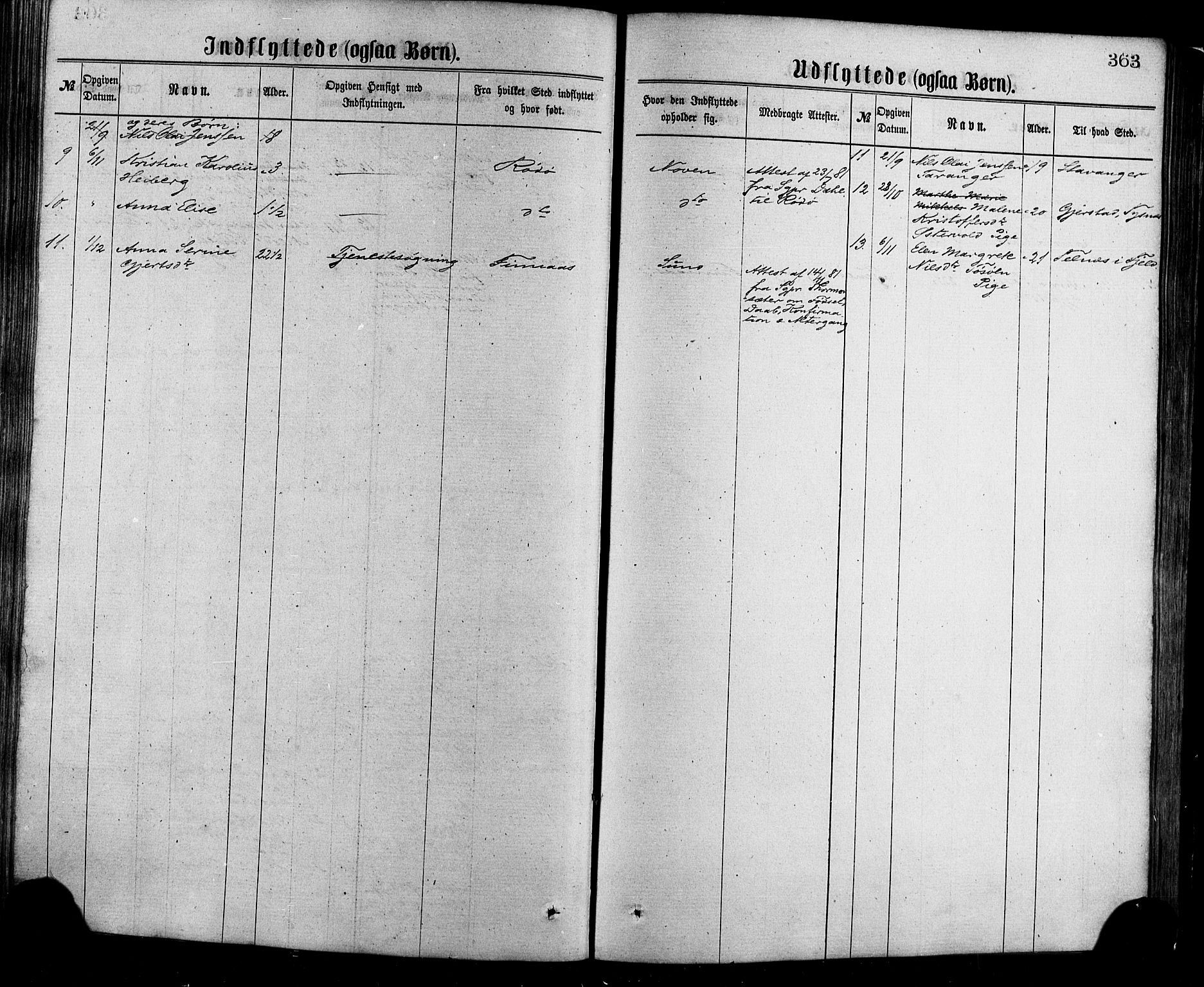 Sund sokneprestembete, AV/SAB-A-99930: Parish register (official) no. A 15, 1867-1881, p. 363