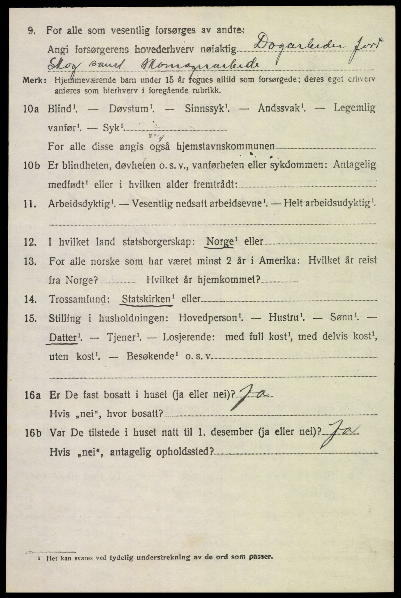 SAK, 1920 census for Øvrebø, 1920, p. 665