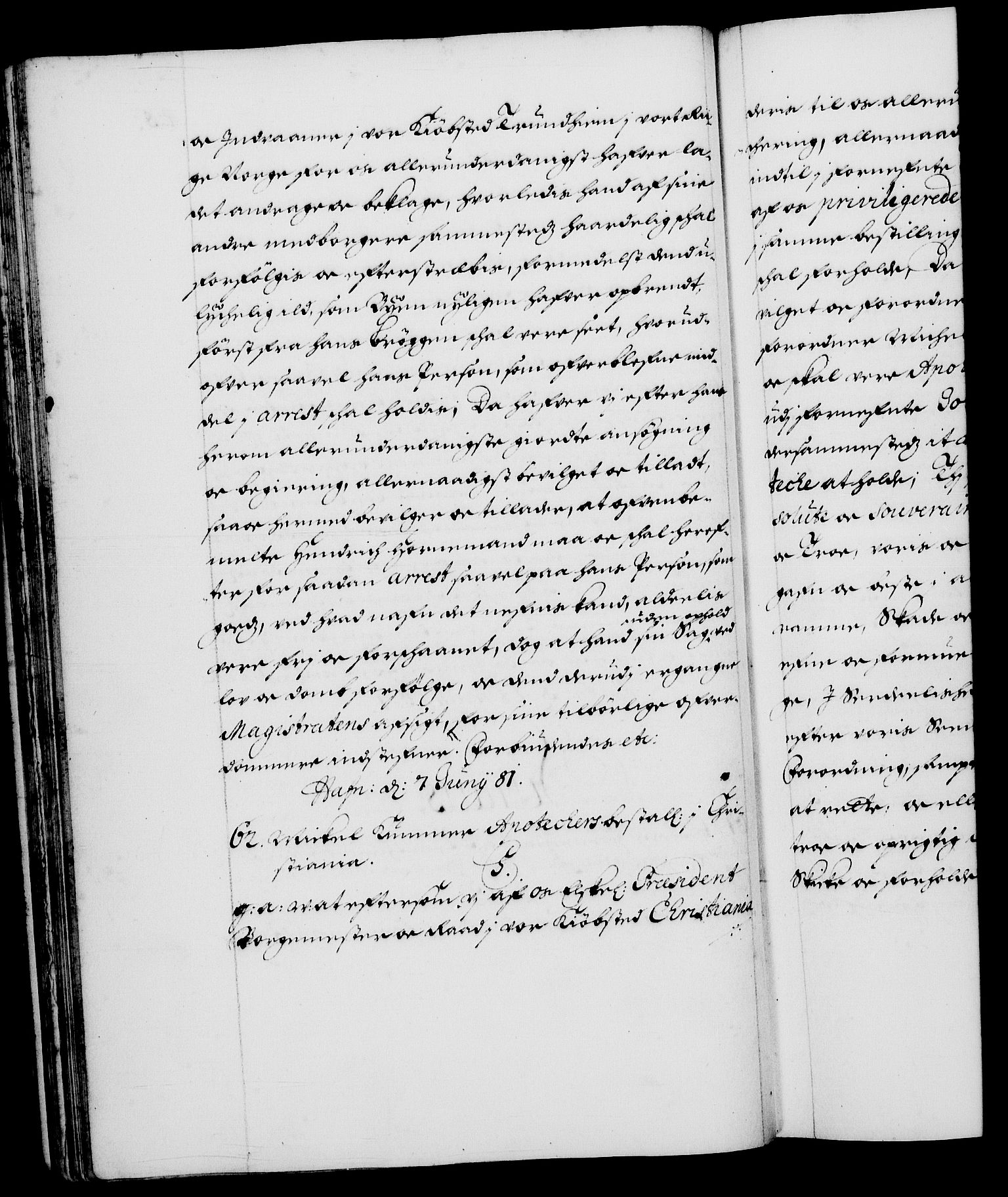 Danske Kanselli 1572-1799, RA/EA-3023/F/Fc/Fca/Fcaa/L0013: Norske registre (mikrofilm), 1681-1684, p. 48b