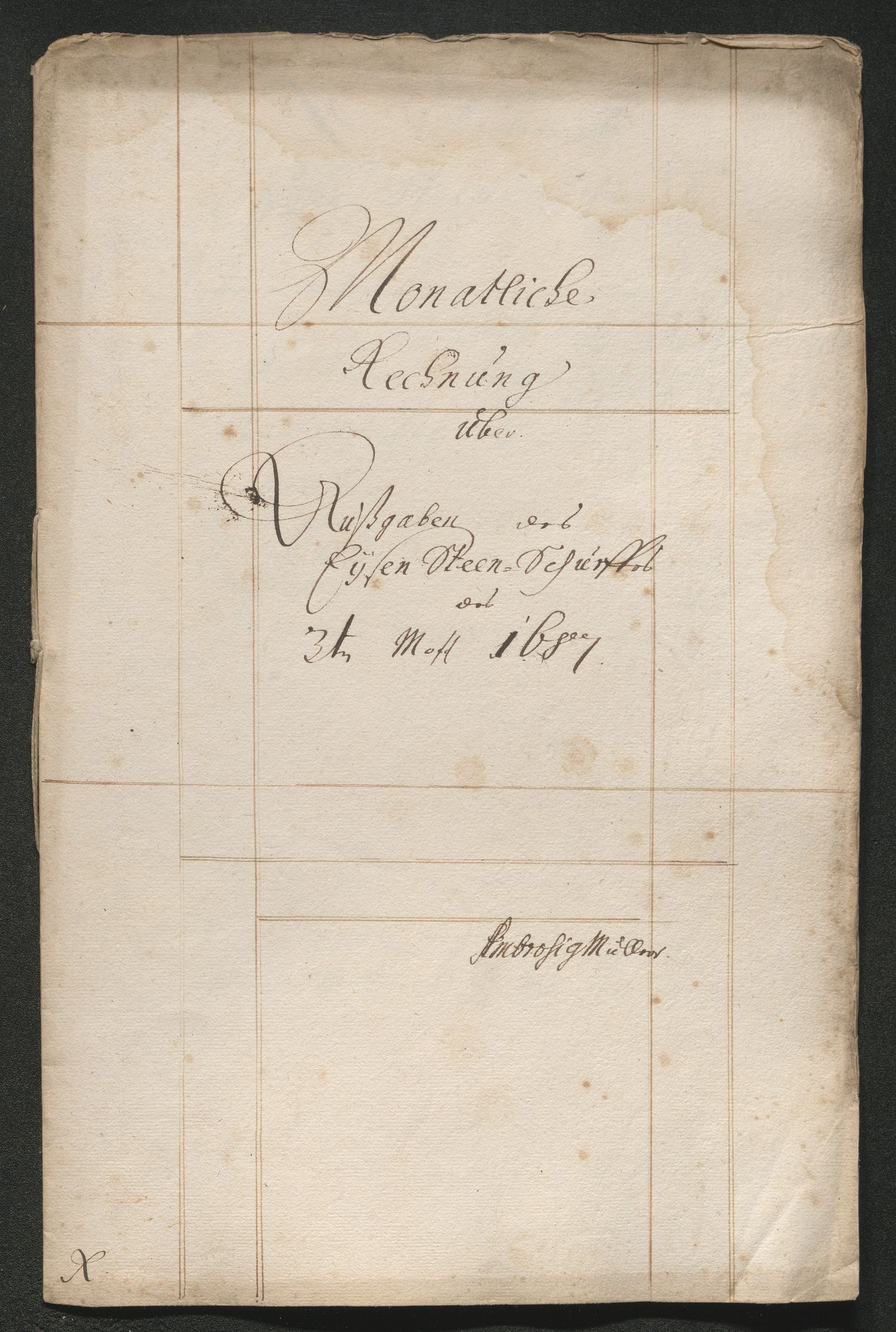 Kongsberg Sølvverk 1623-1816, SAKO/EA-3135/001/D/Dc/Dcd/L0065: Utgiftsregnskap for gruver m.m. , 1687, p. 252