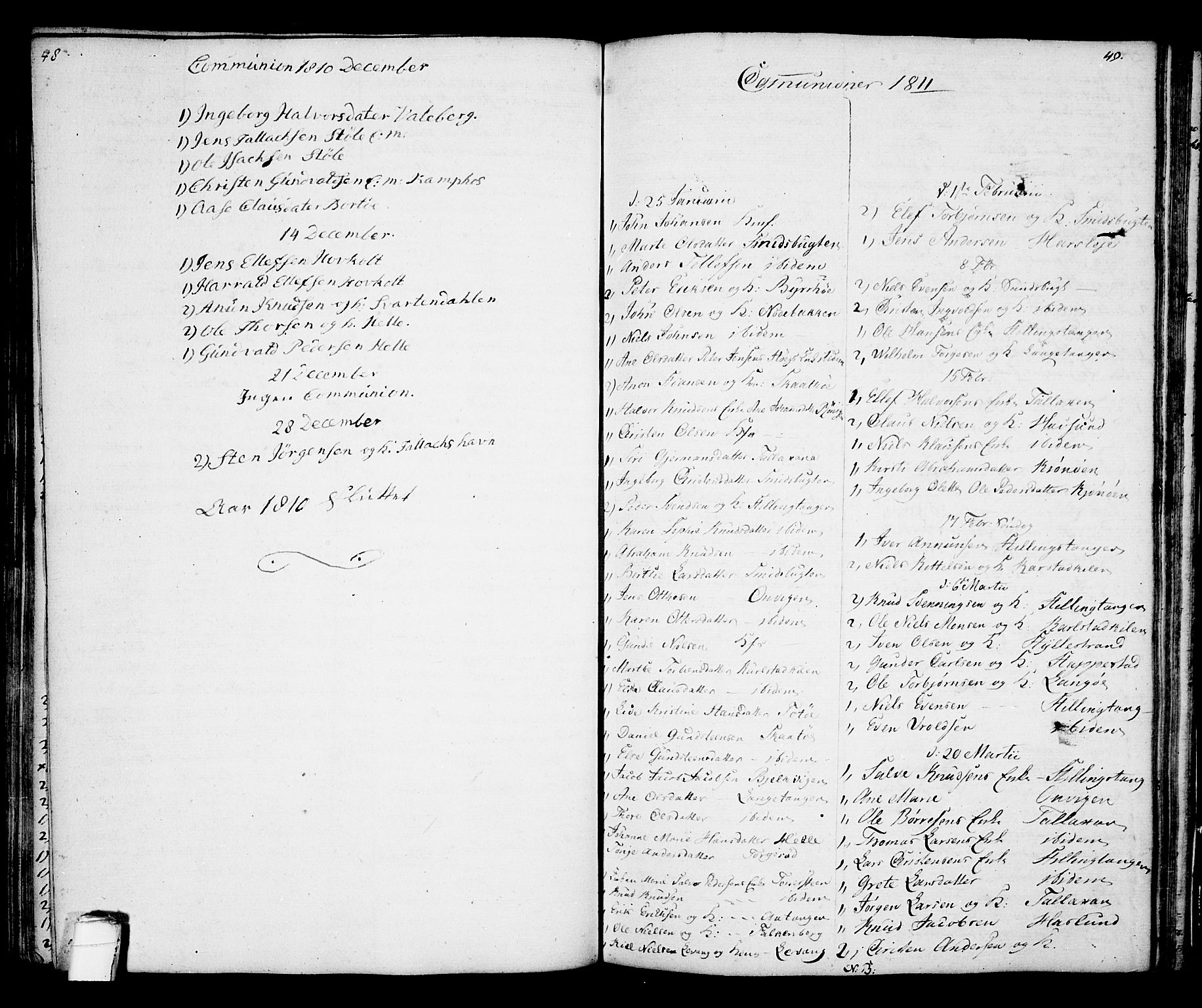 Kragerø kirkebøker, SAKO/A-278/G/Ga/L0001: Parish register (copy) no. 1 /2, 1806-1811, p. 48-49