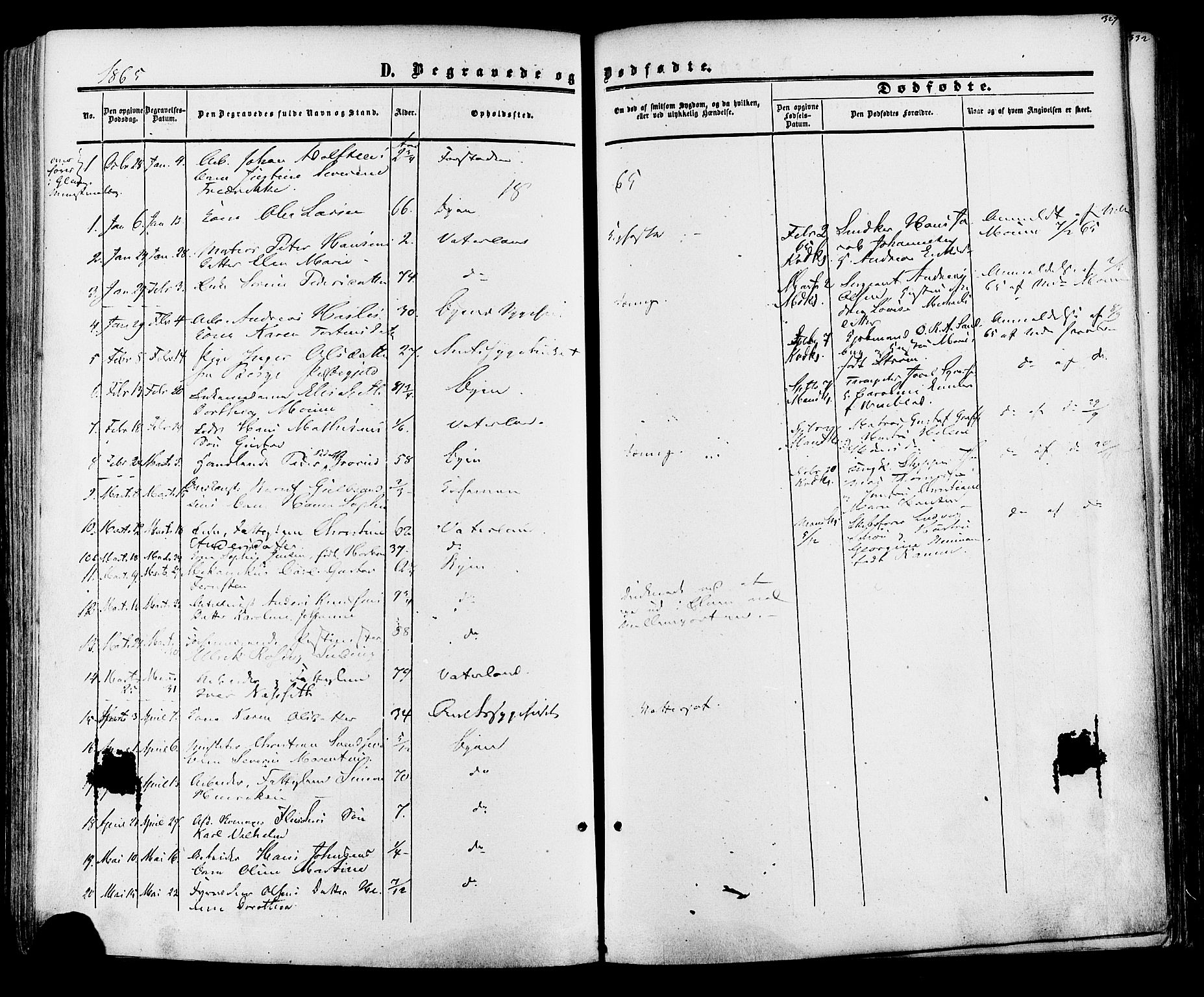 Fredrikstad prestekontor Kirkebøker, SAO/A-11082/F/Fa/L0006: Parish register (official) no. 6, 1857-1878, p. 327