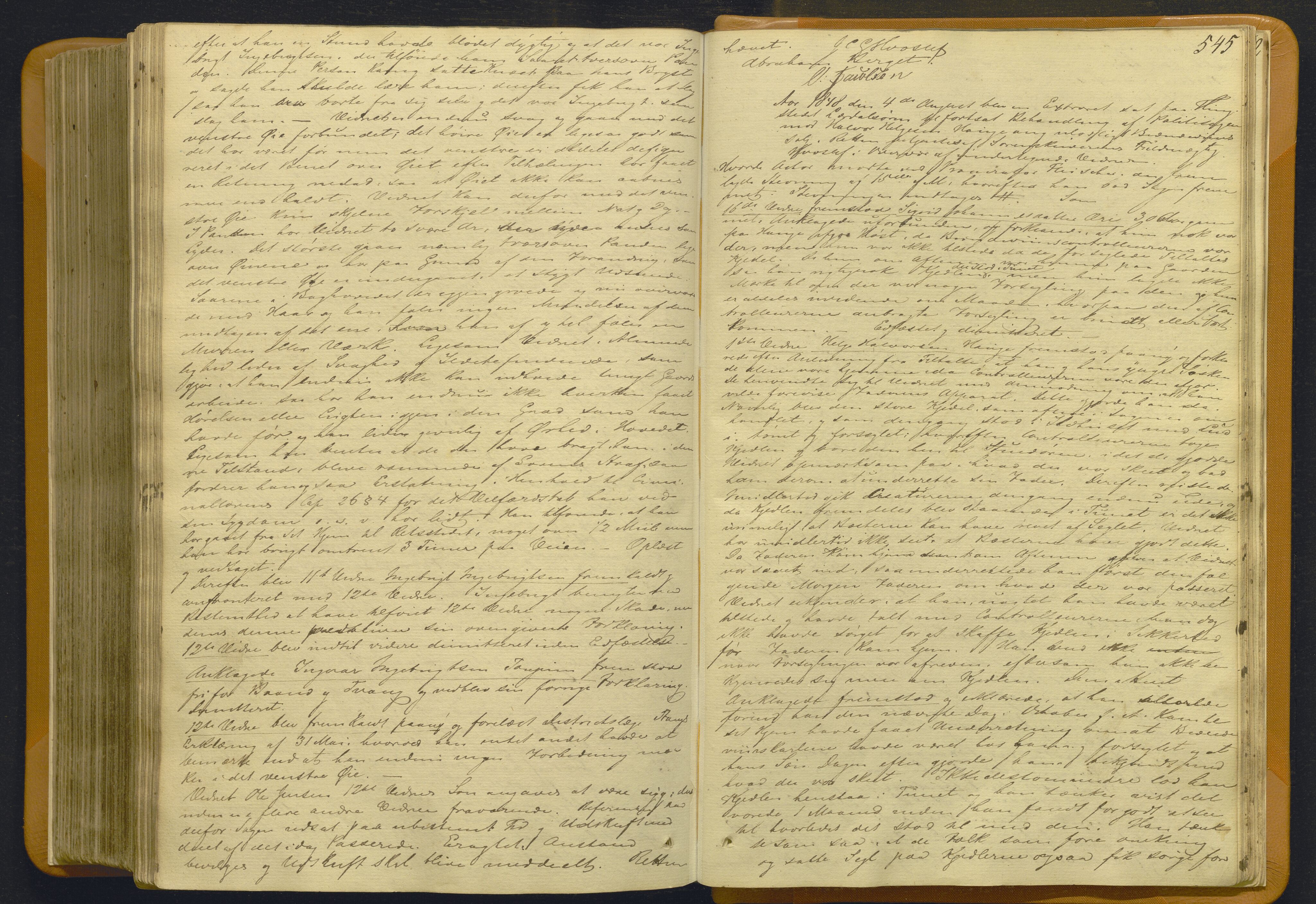 Indre Sogn tingrett, AV/SAB-A-3301/1/F/Fb/Fbc/L0007: Offentlege saker, Ba 7, 1843-1849, p. 544b-545a