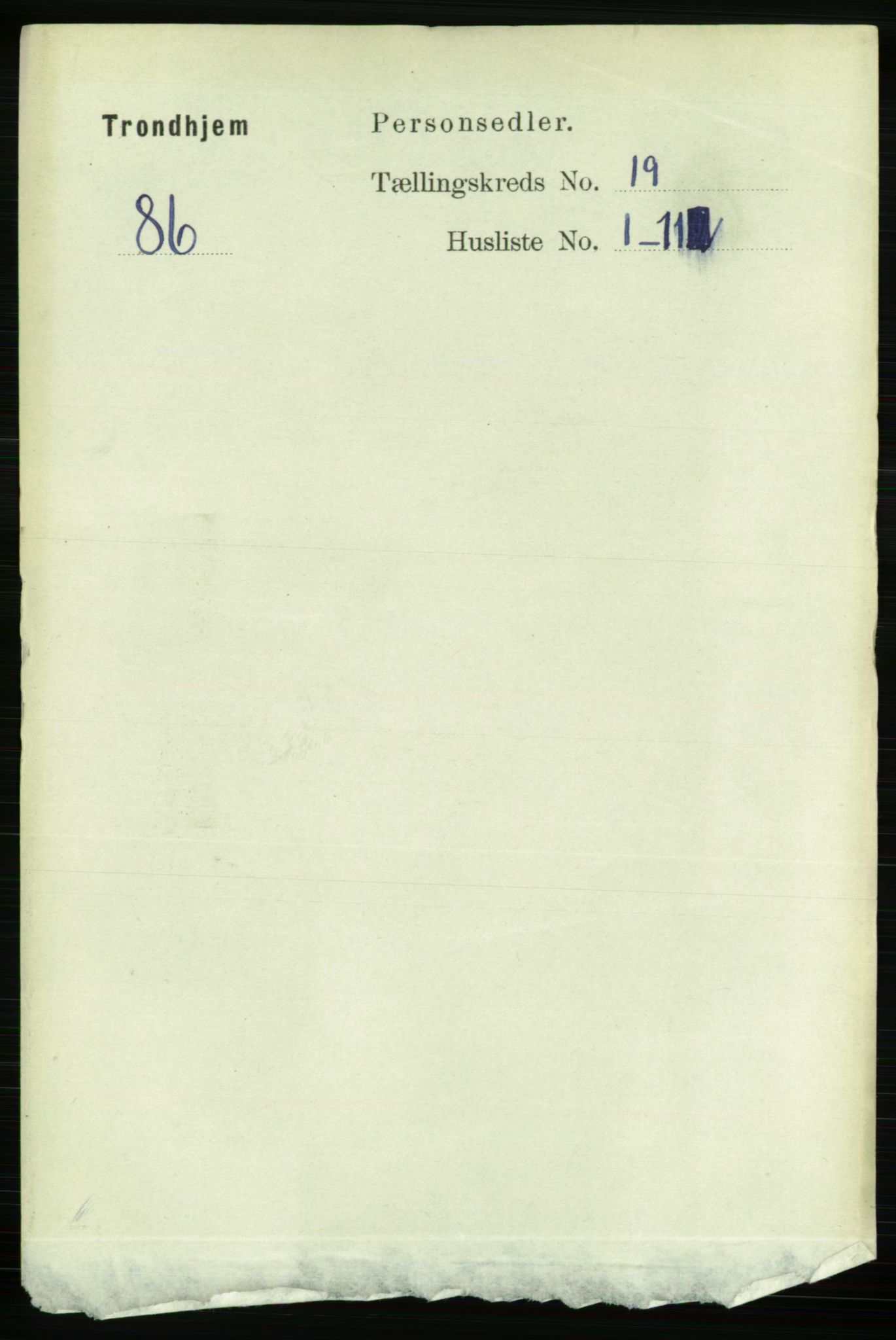 RA, 1891 census for 1601 Trondheim, 1891, p. 14623