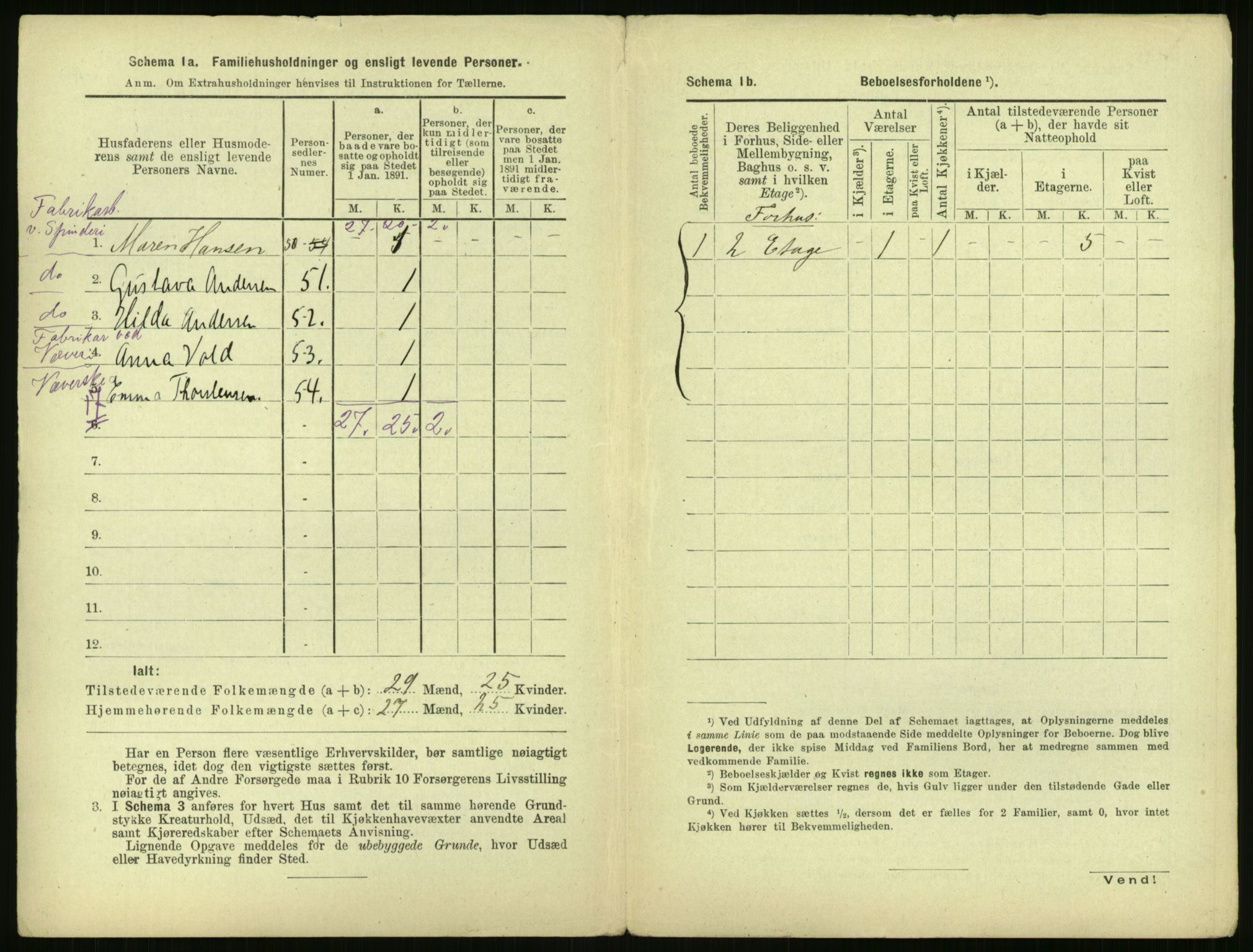 RA, 1891 census for 0301 Kristiania, 1891, p. 158258