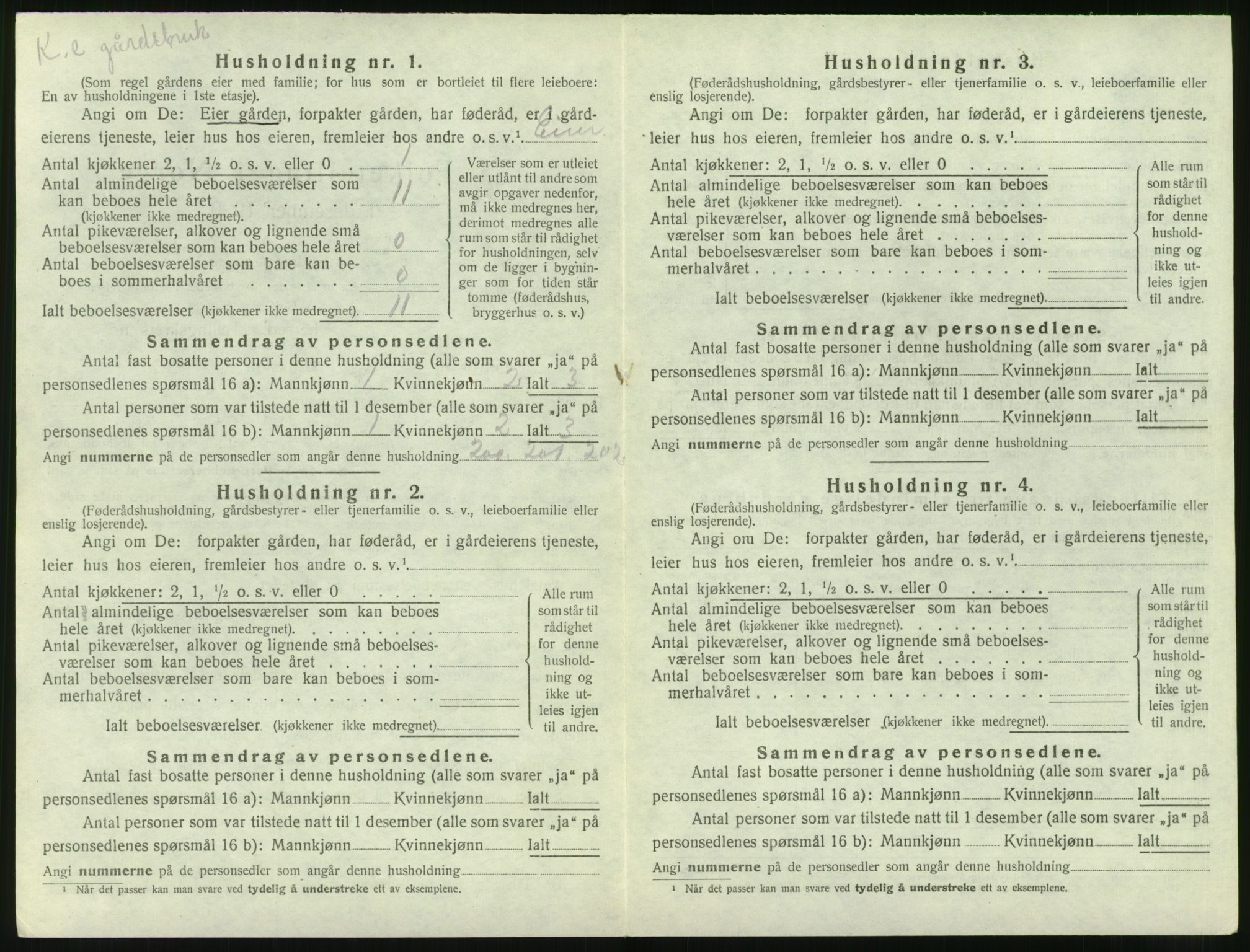 SAT, 1920 census for Hen, 1920, p. 371