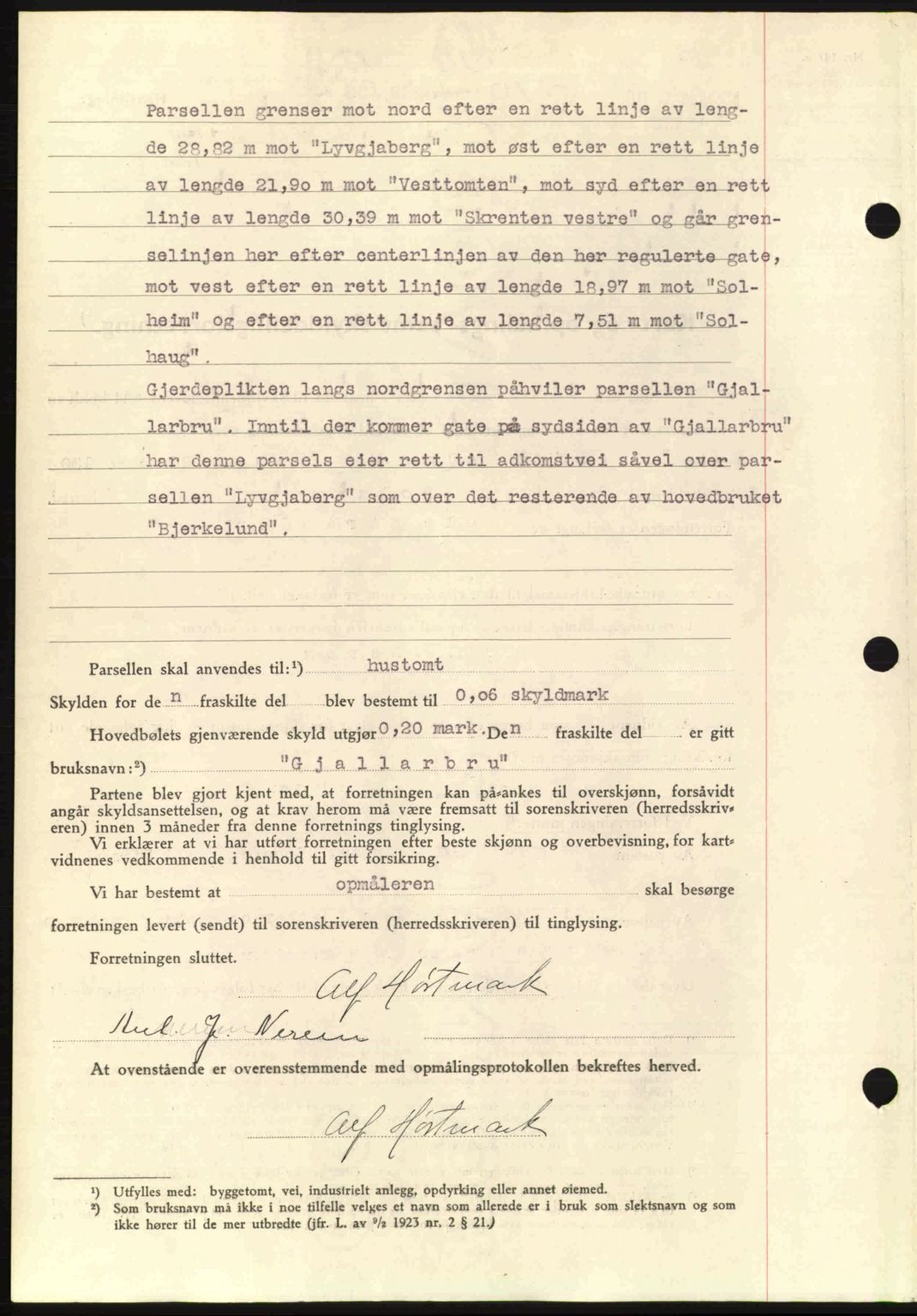 Romsdal sorenskriveri, AV/SAT-A-4149/1/2/2C: Mortgage book no. A6, 1938-1939, Diary no: : 43/1939