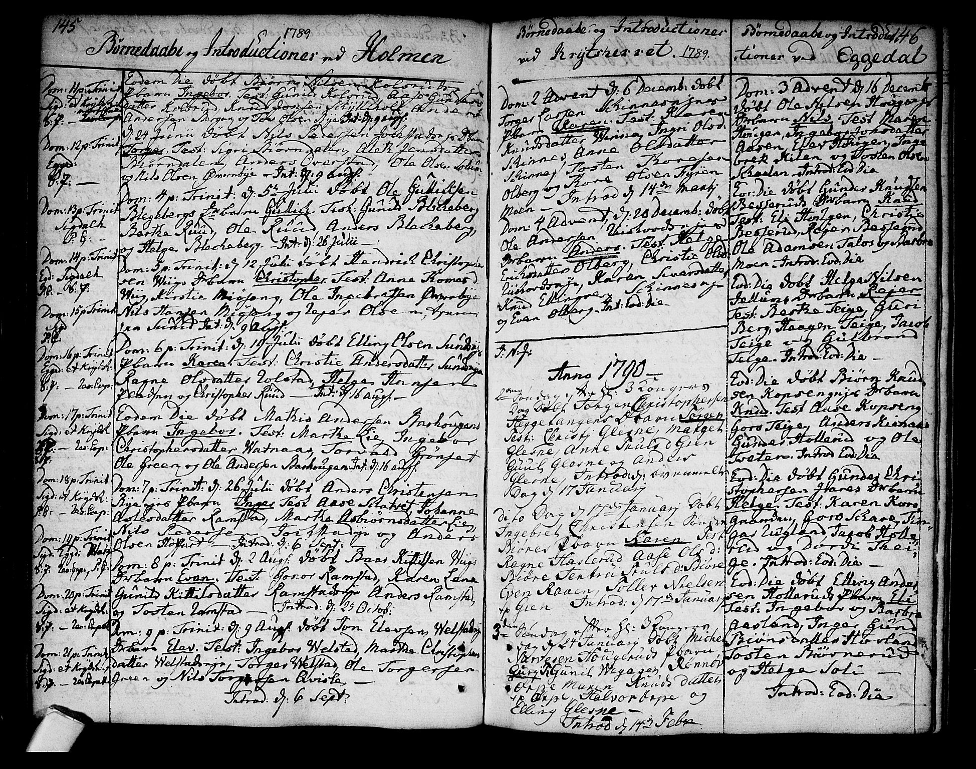 Sigdal kirkebøker, AV/SAKO-A-245/F/Fa/L0002: Parish register (official) no. I 2, 1778-1792, p. 145-146