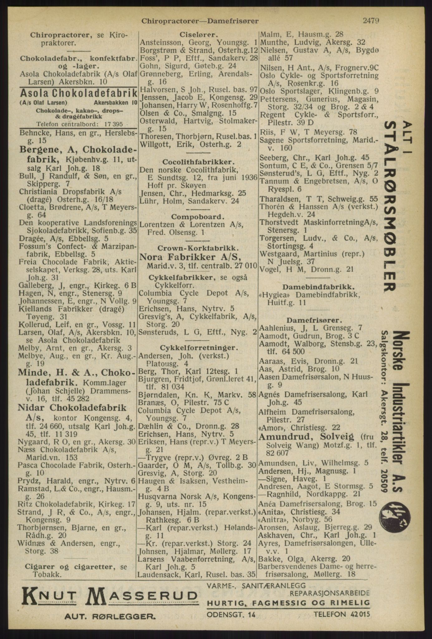 Kristiania/Oslo adressebok, PUBL/-, 1936, p. 2479