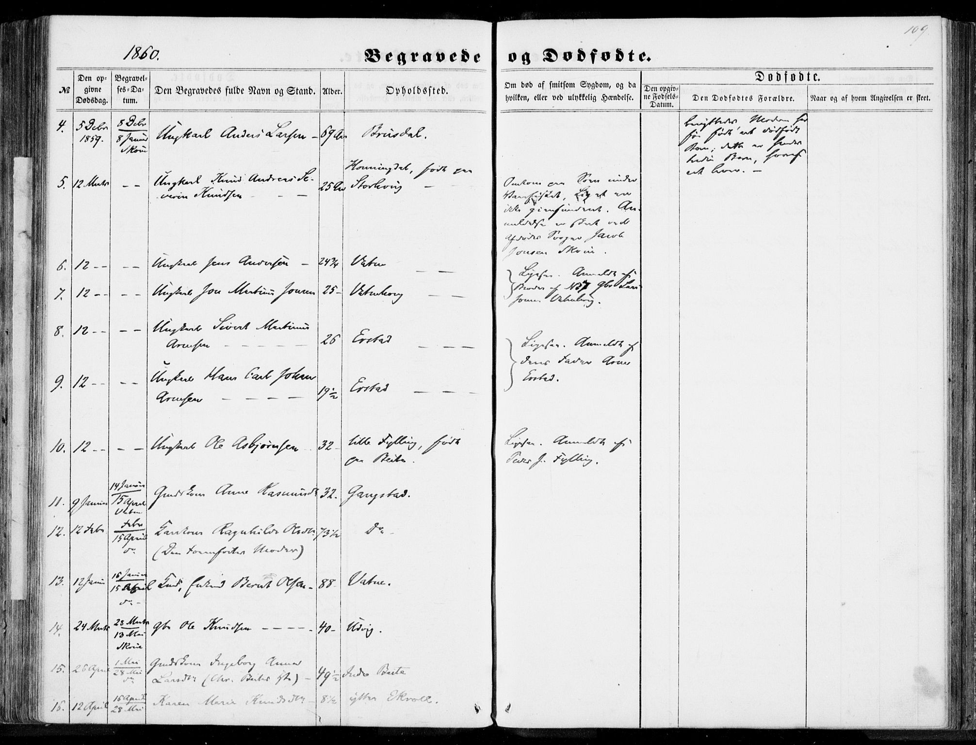 Ministerialprotokoller, klokkerbøker og fødselsregistre - Møre og Romsdal, AV/SAT-A-1454/524/L0354: Parish register (official) no. 524A06, 1857-1863, p. 109