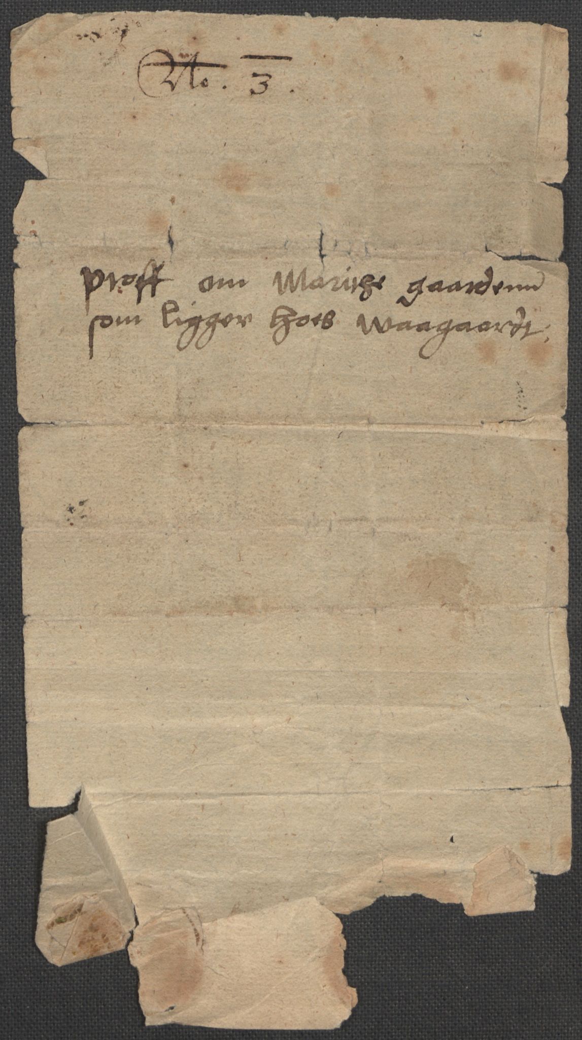 Riksarkivets diplomsamling, AV/RA-EA-5965/F15/L0015: Prestearkiv - Oppland og Buskerud, 1573-1792, p. 47