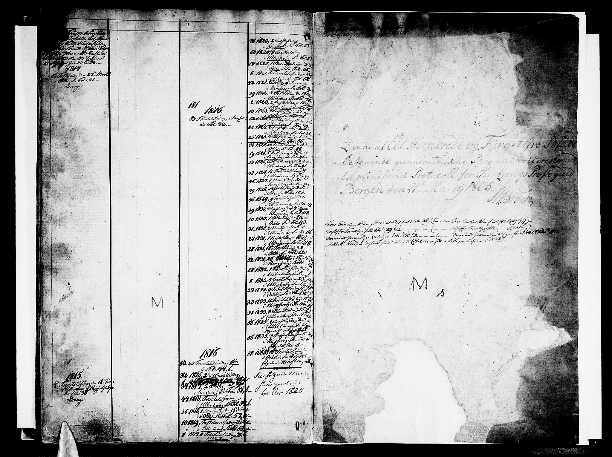 Ullensvang sokneprestembete, SAB/A-78701/H/Haa: Parish register (official) no. A 8, 1804-1835, p. 141
