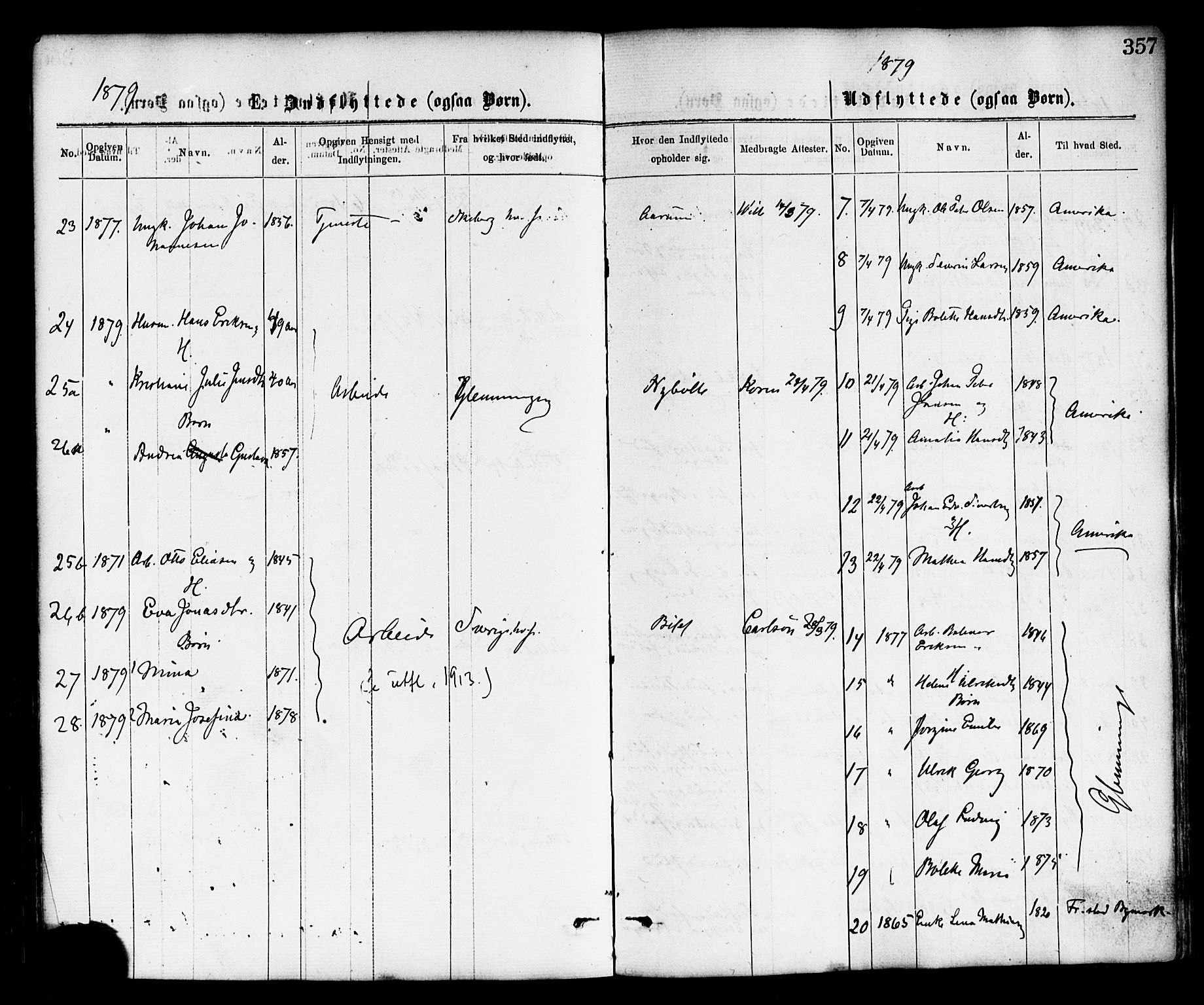 Borge prestekontor Kirkebøker, AV/SAO-A-10903/F/Fa/L0007: Parish register (official) no. I 7, 1875-1886, p. 357