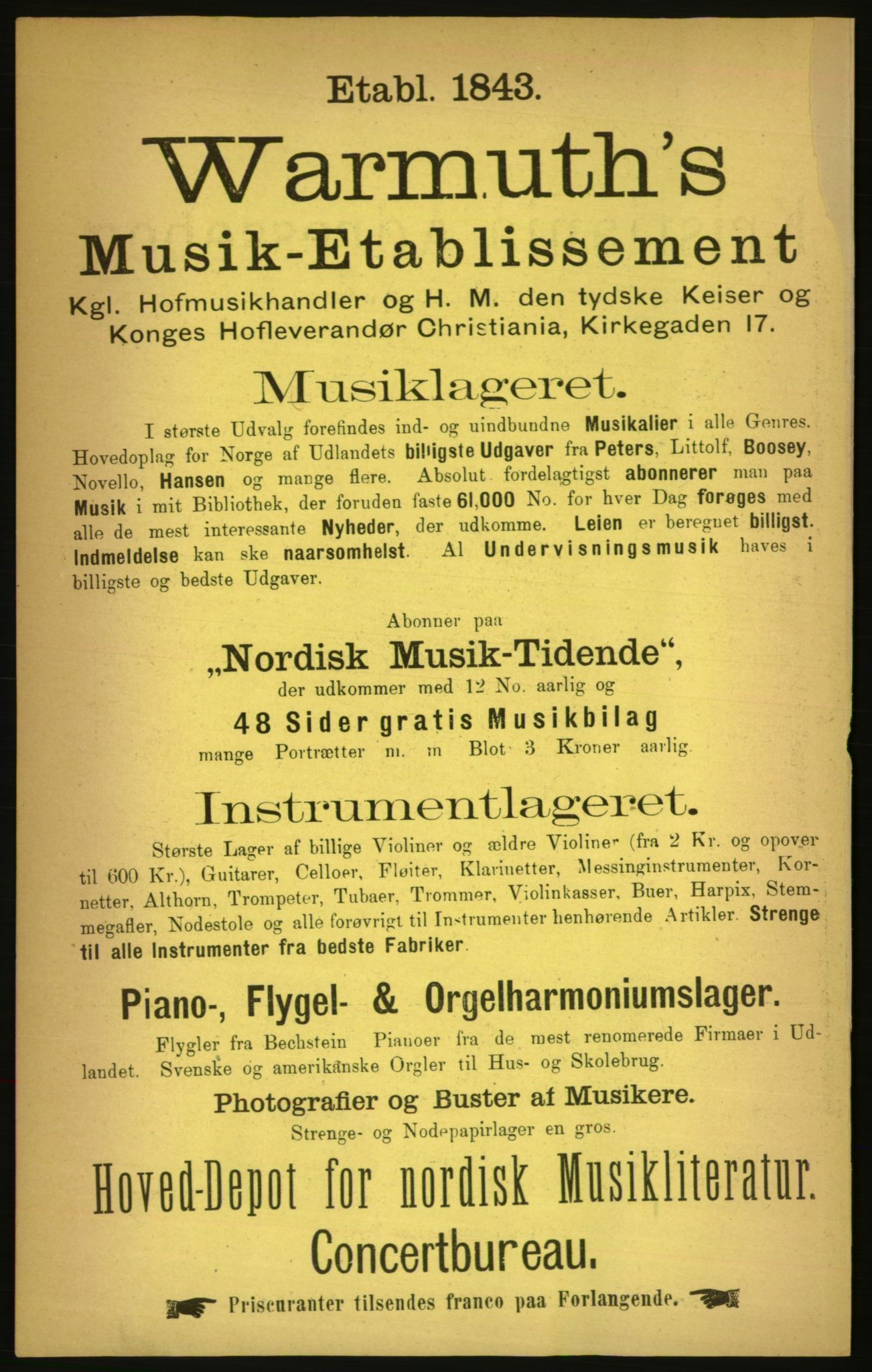 Kristiania/Oslo adressebok, PUBL/-, 1891, p. 10