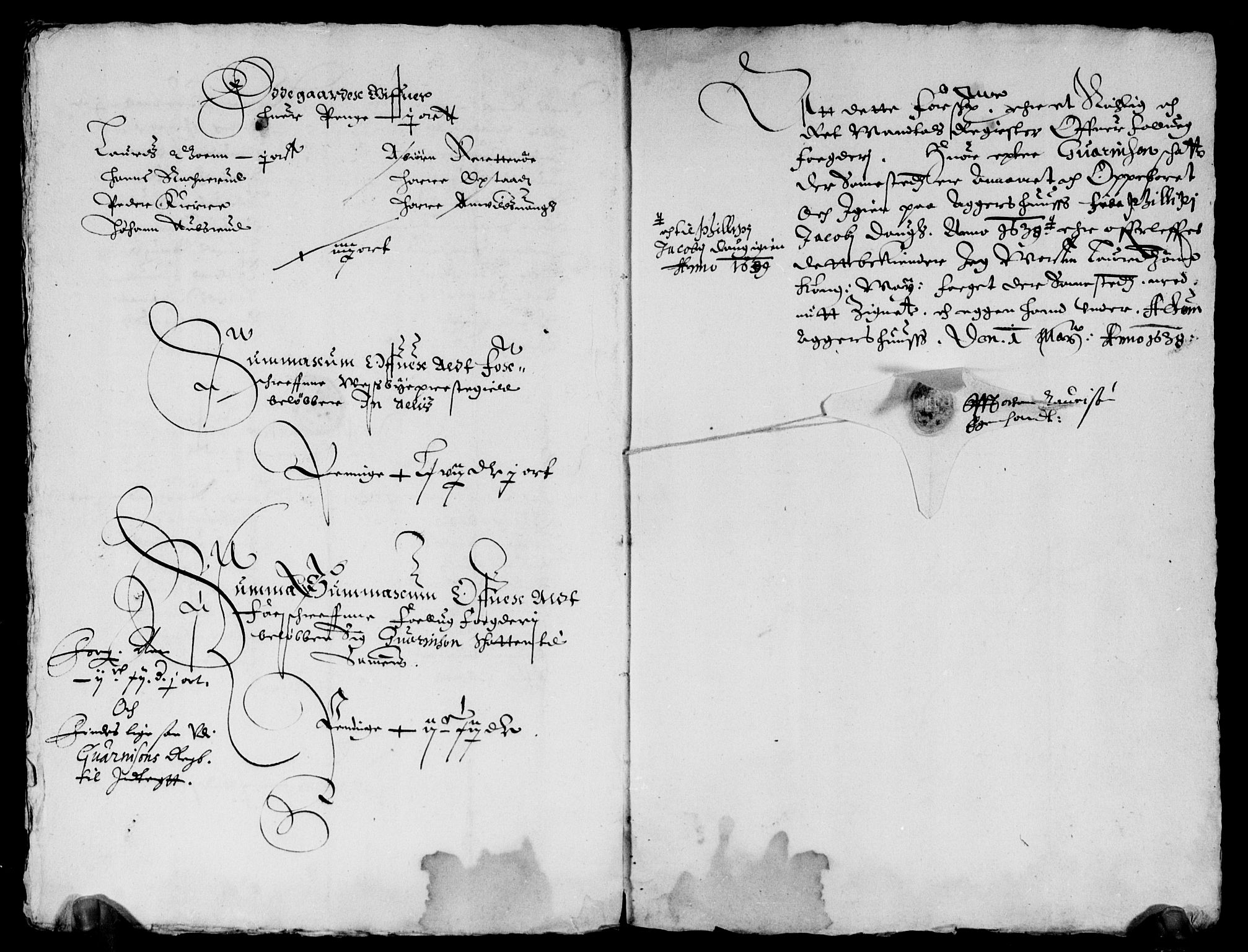 Rentekammeret inntil 1814, Reviderte regnskaper, Lensregnskaper, AV/RA-EA-5023/R/Rb/Rba/L0143: Akershus len, 1638-1639