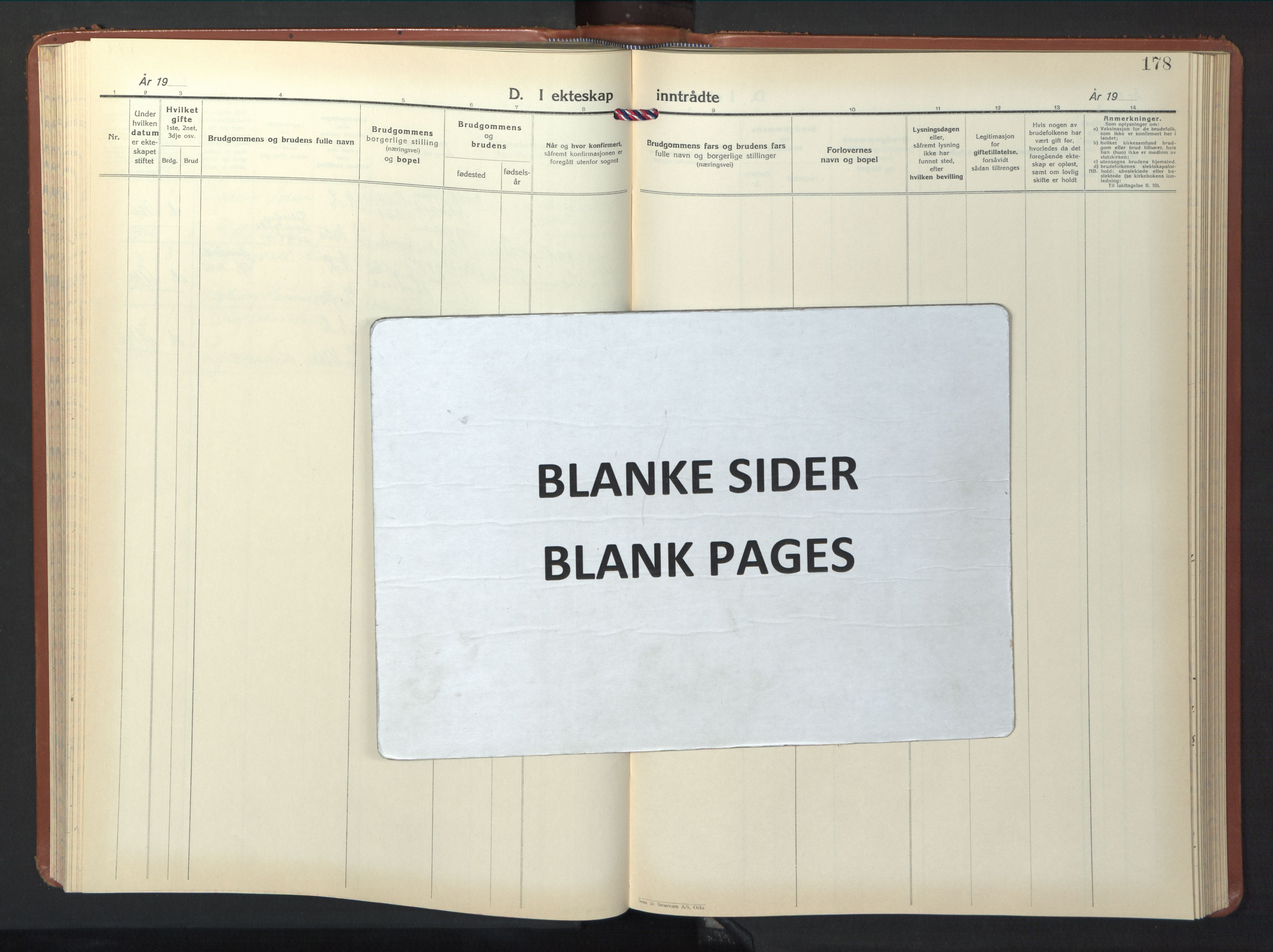 Ministerialprotokoller, klokkerbøker og fødselsregistre - Nord-Trøndelag, AV/SAT-A-1458/774/L0631: Parish register (copy) no. 774C02, 1934-1950, p. 178