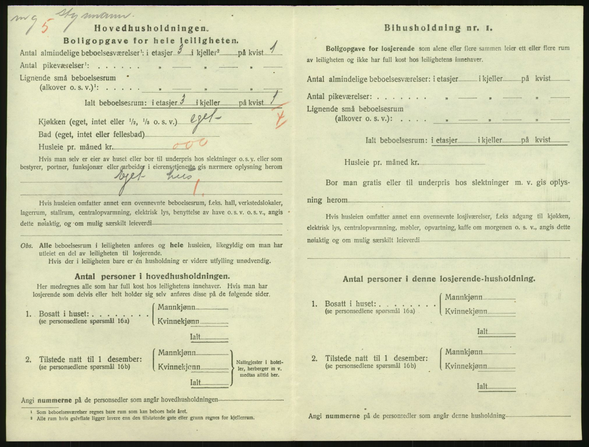 SAK, 1920 census for Grimstad, 1920, p. 2296