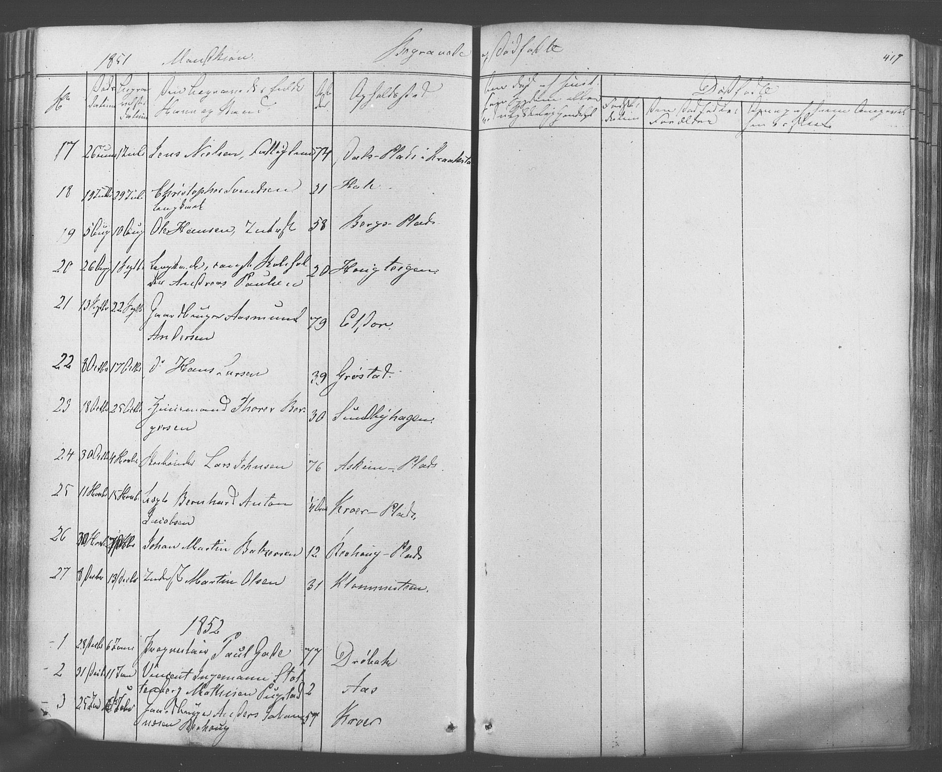 Ås prestekontor Kirkebøker, AV/SAO-A-10894/F/Fa/L0006: Parish register (official) no. I 6, 1841-1853, p. 416-417