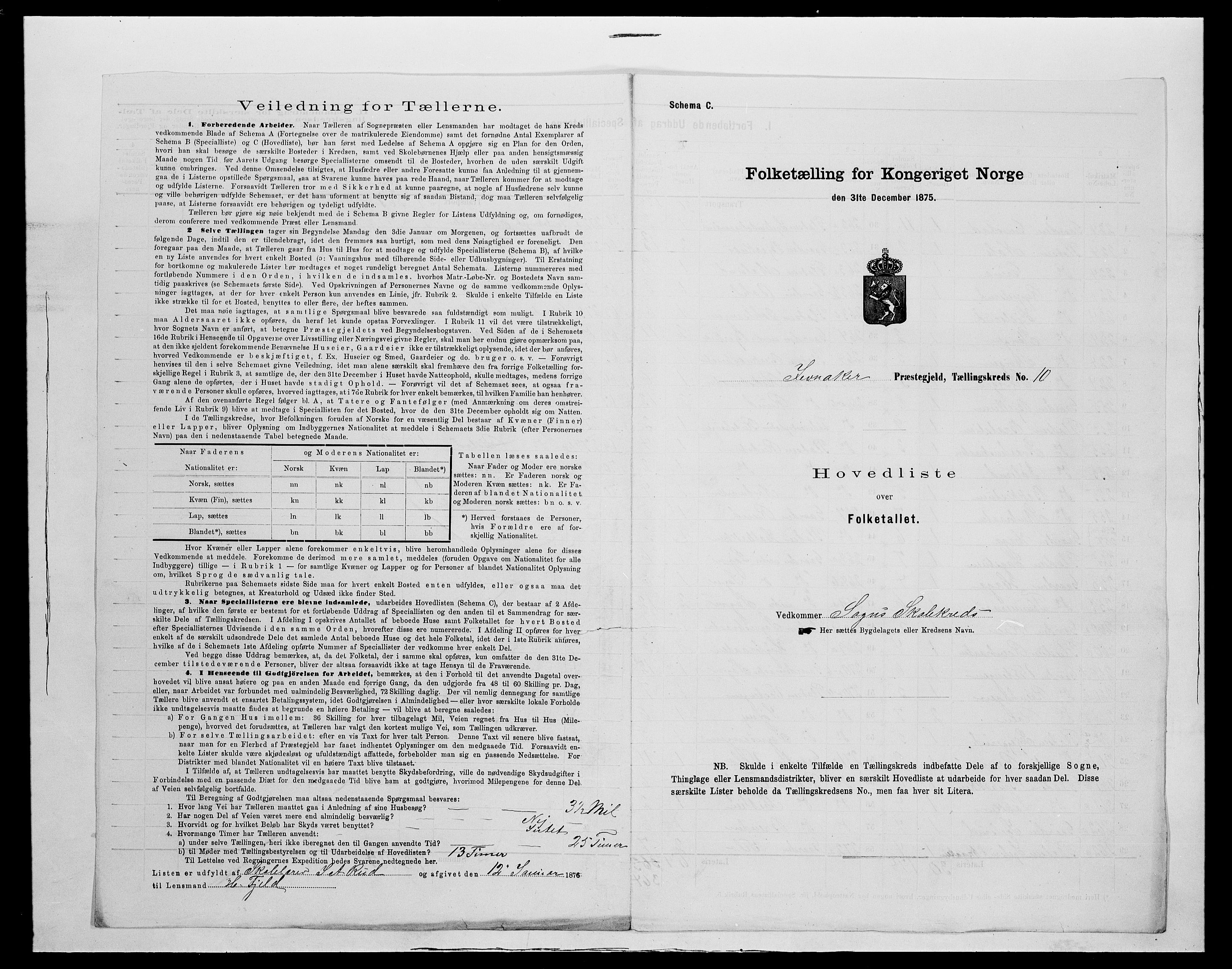 SAH, 1875 census for 0532P Jevnaker, 1875, p. 49