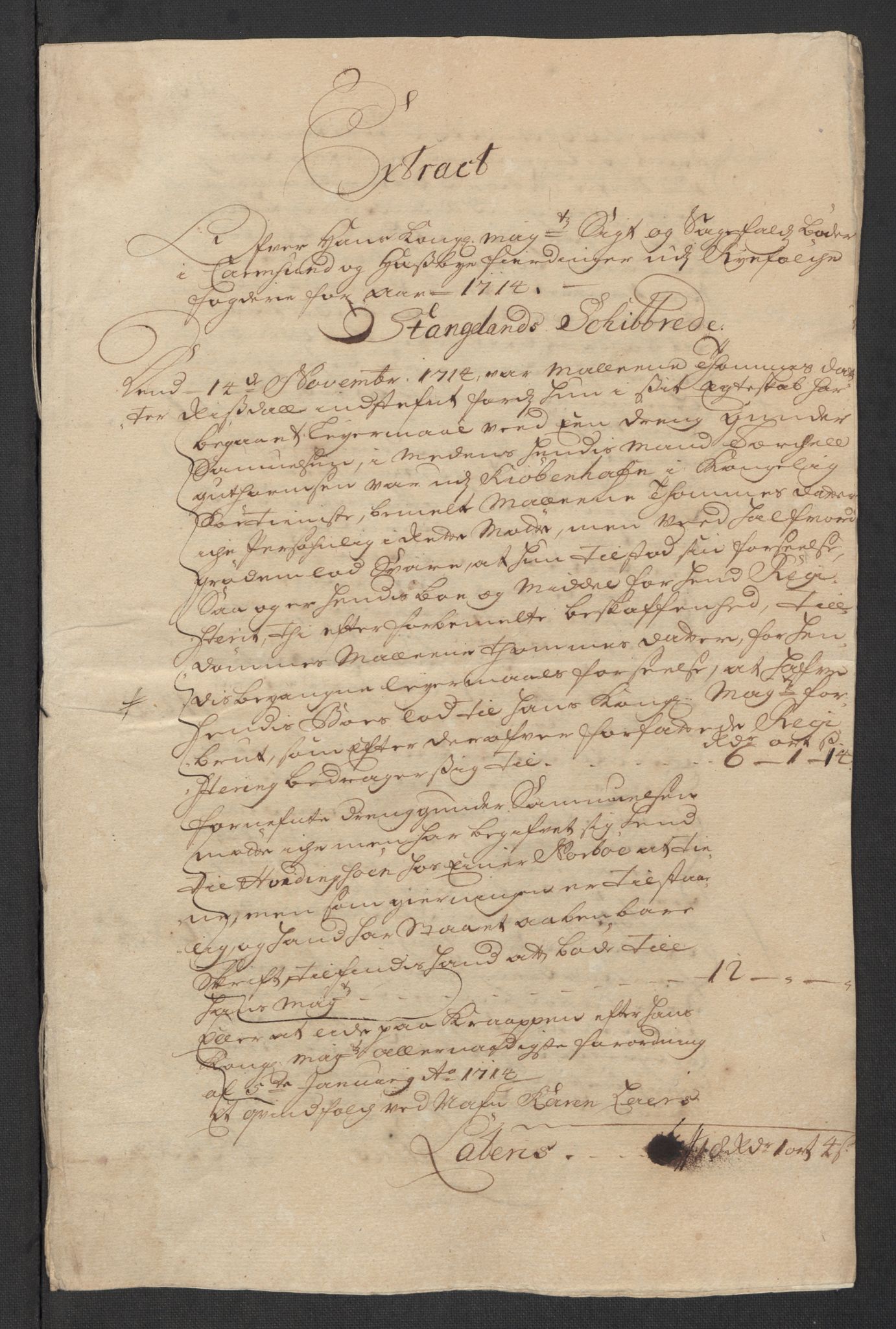 Rentekammeret inntil 1814, Reviderte regnskaper, Fogderegnskap, RA/EA-4092/R47/L2867: Fogderegnskap Ryfylke, 1714, p. 171