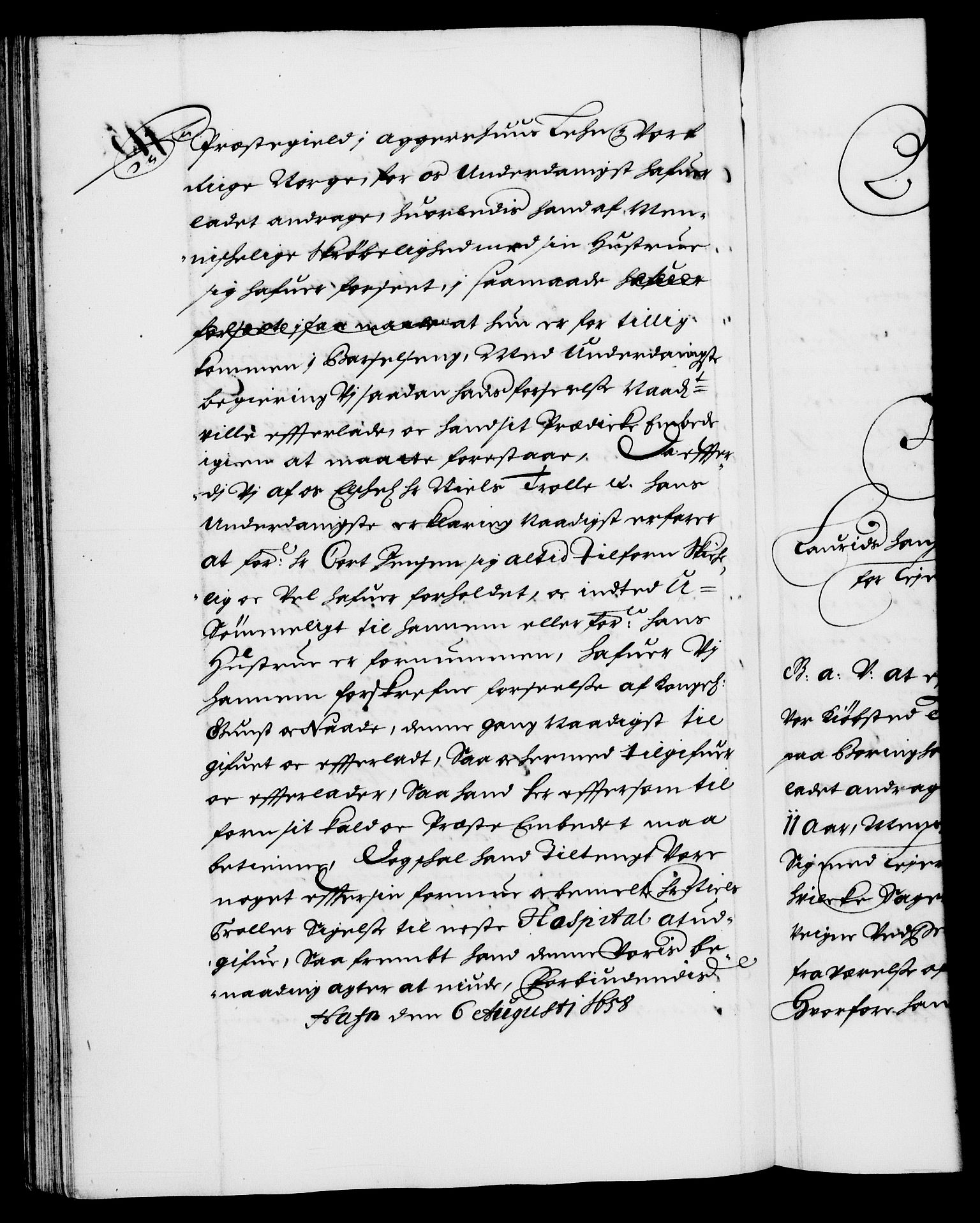 Danske Kanselli 1572-1799, RA/EA-3023/F/Fc/Fca/Fcaa/L0009: Norske registre (mikrofilm), 1657-1660, p. 115b