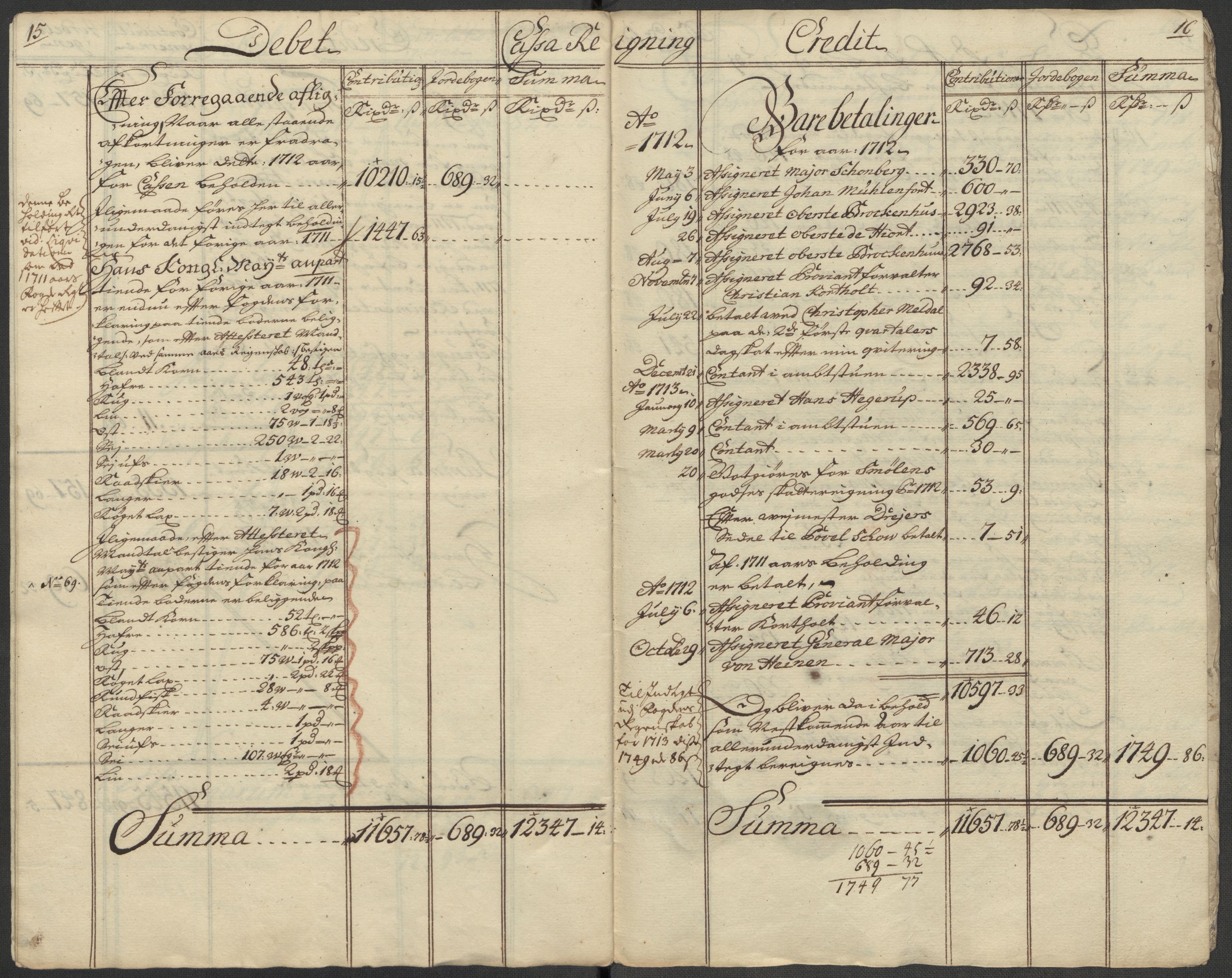 Rentekammeret inntil 1814, Reviderte regnskaper, Fogderegnskap, RA/EA-4092/R56/L3746: Fogderegnskap Nordmøre, 1712, p. 20